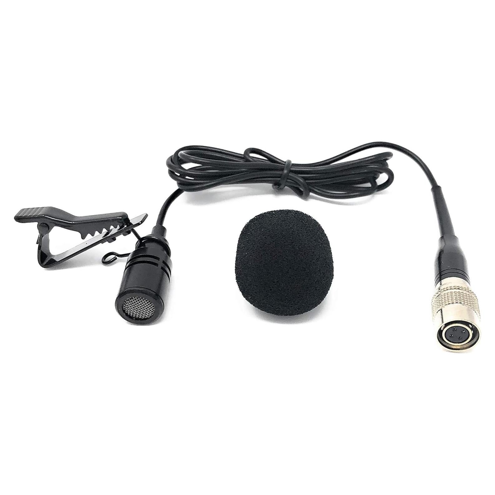 Micrófono Lavalier Omnidireccional Negro J&P para Audio-Technica