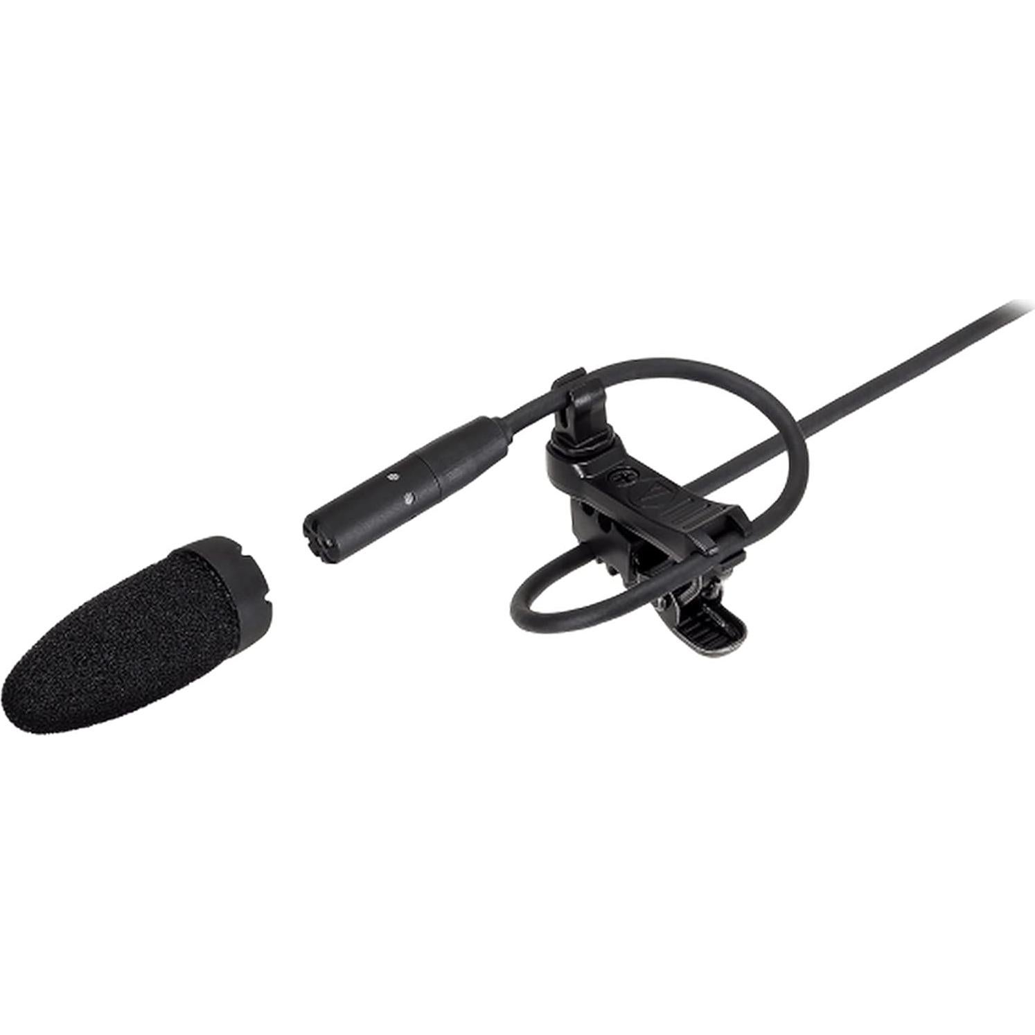 Micrófono Lavalier Cardioide Audio-Technica BP898CW Inalámbrico