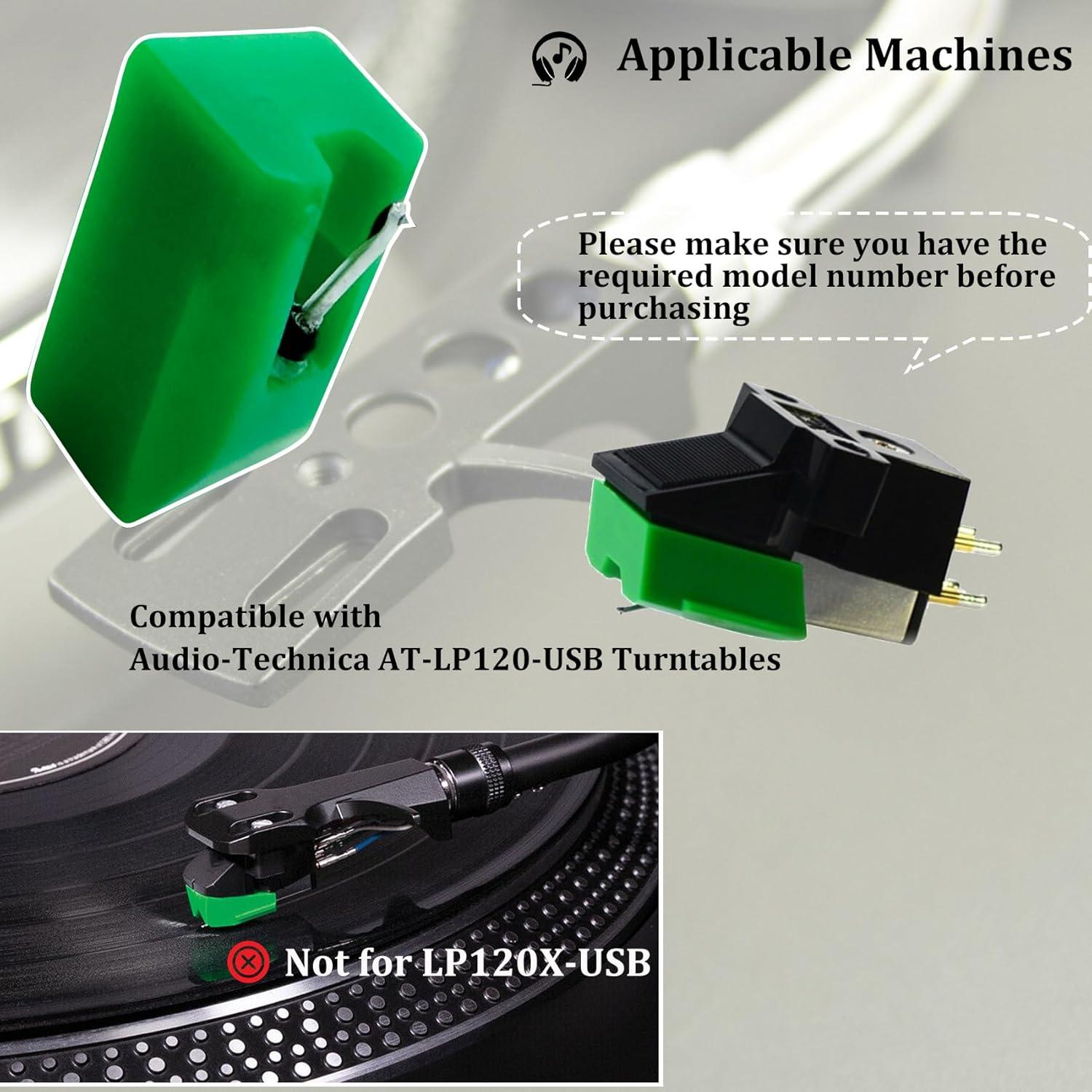 Estiló de Reemplazo ATN95E Audio-Technica + Cepillo de Limpieza