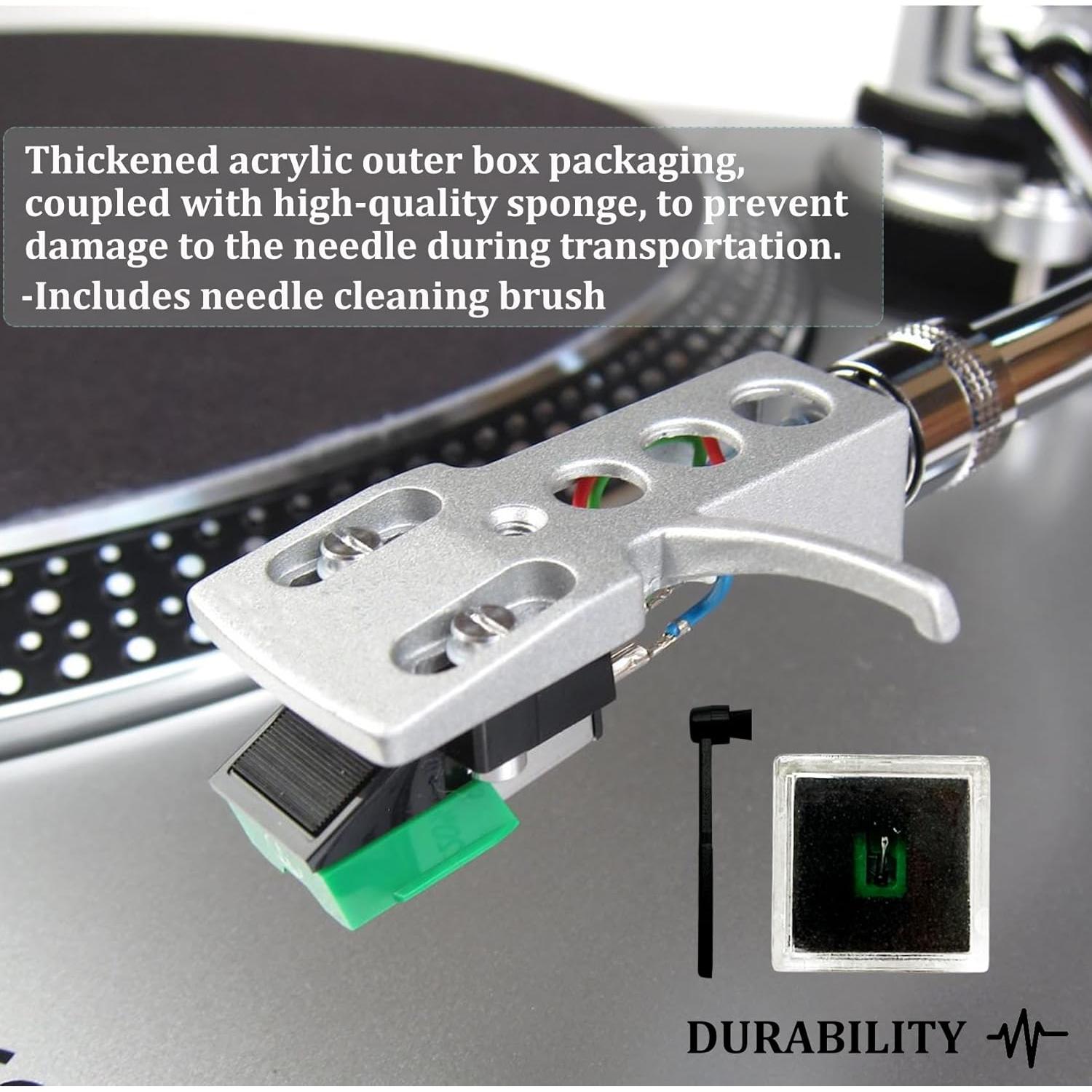 Estiló de Reemplazo ATN95E Audio-Technica + Cepillo de Limpieza