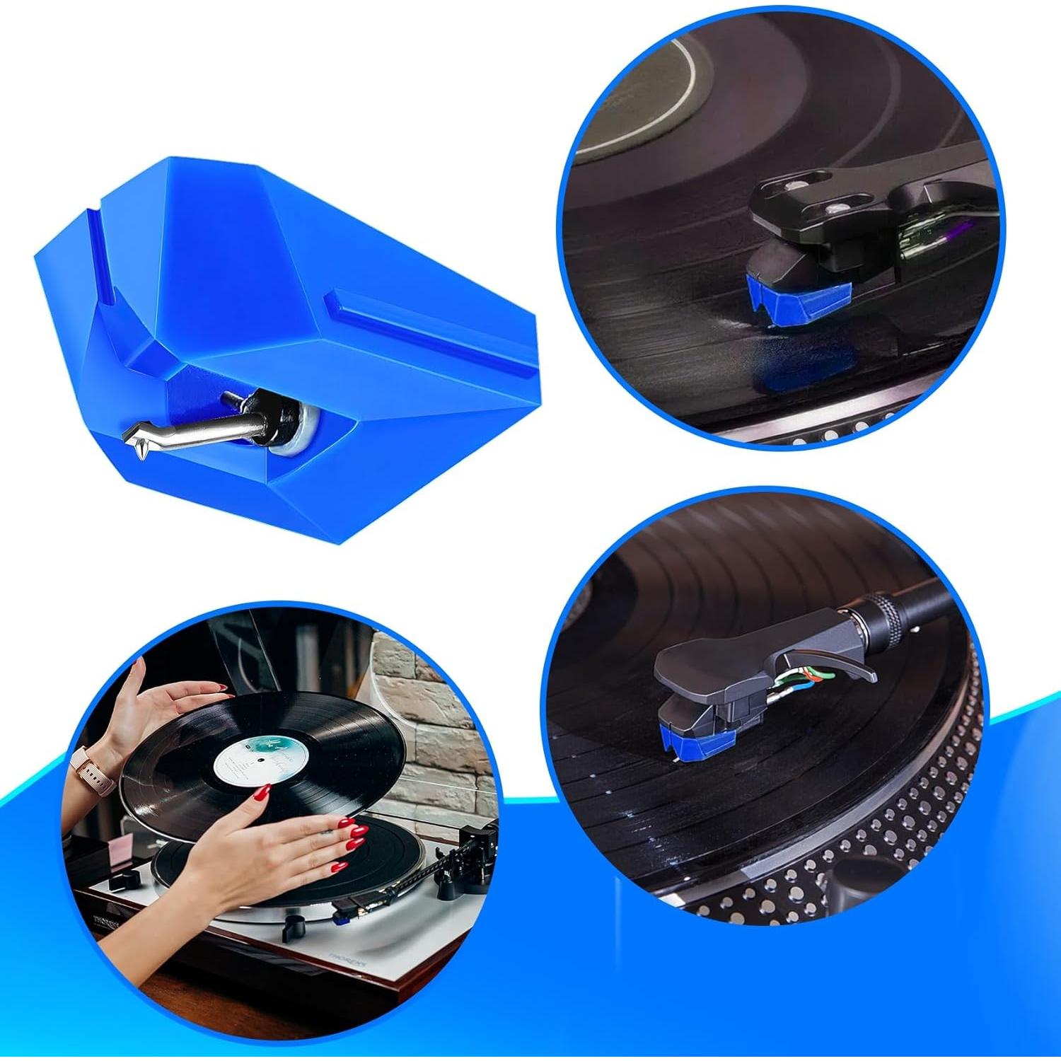 Aguja de Tocadiscos ATN95E Audio-Technica Azul - Reemplazo VM95