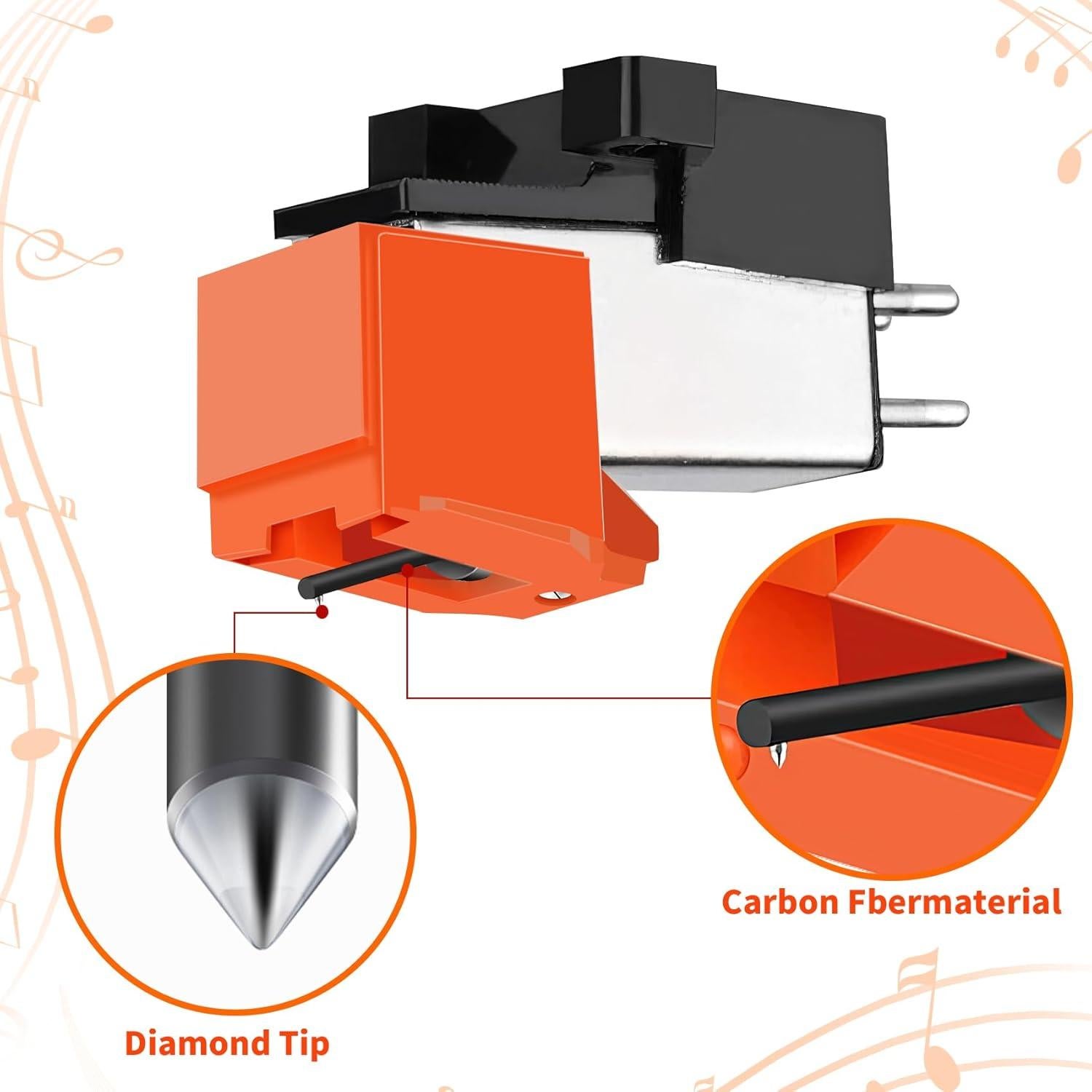 Aguja de Reemplazo ATN95E para Tocadiscos Audio-Technica