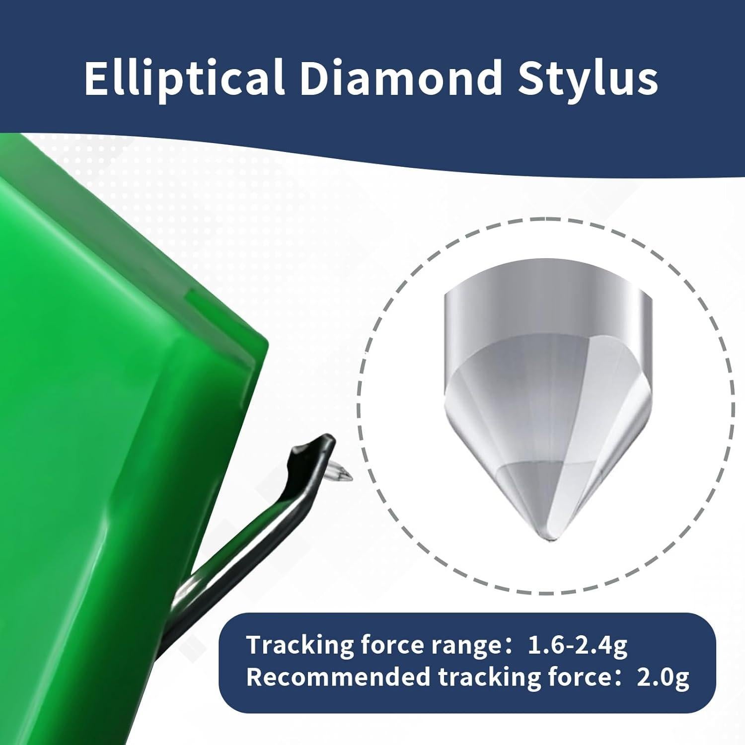 Estilógrafo de Reemplazo ATN95E para Tocadiscos AT LP120