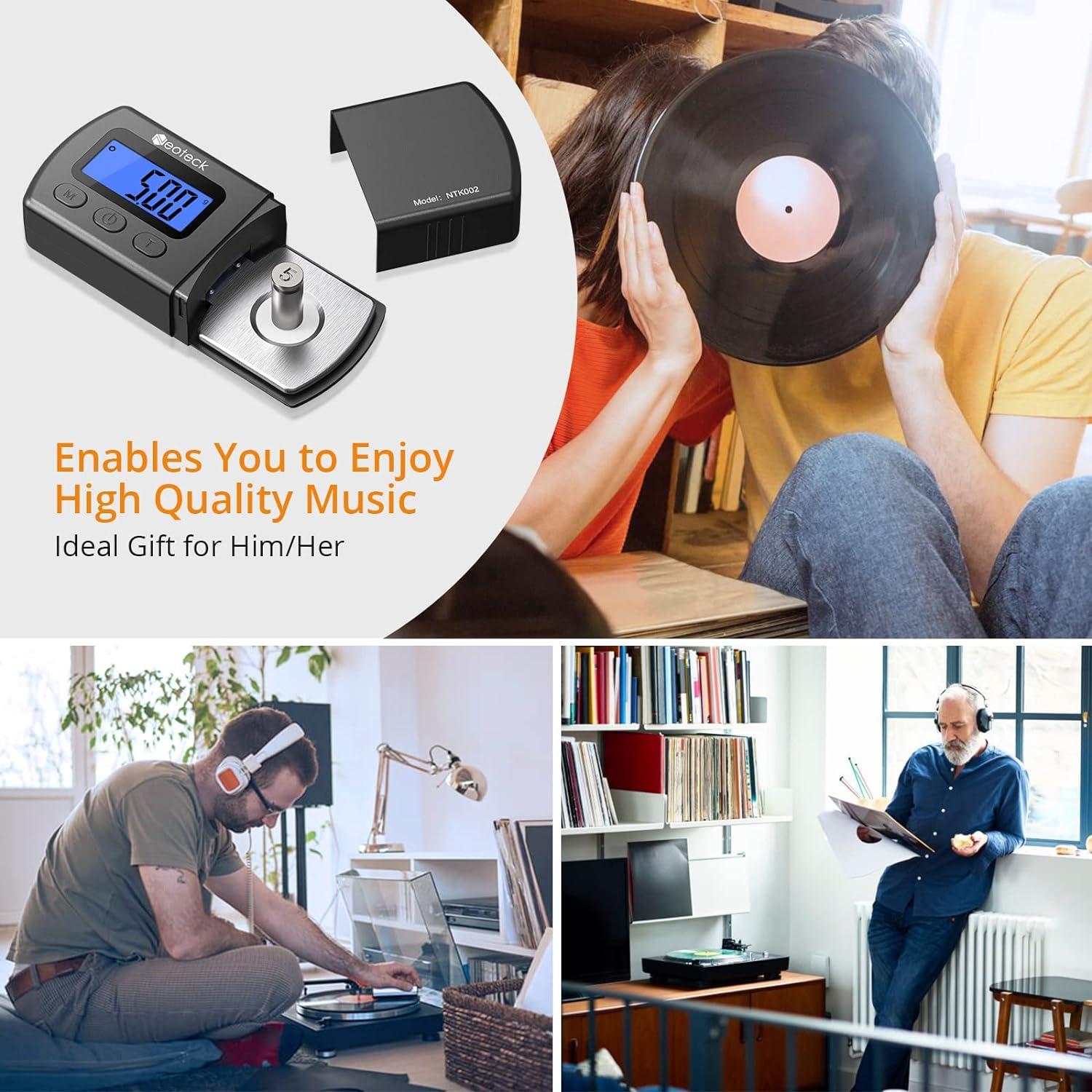 Medidor de Fuerza de Estiló Digital Neoteck 0.01g-5g Gris