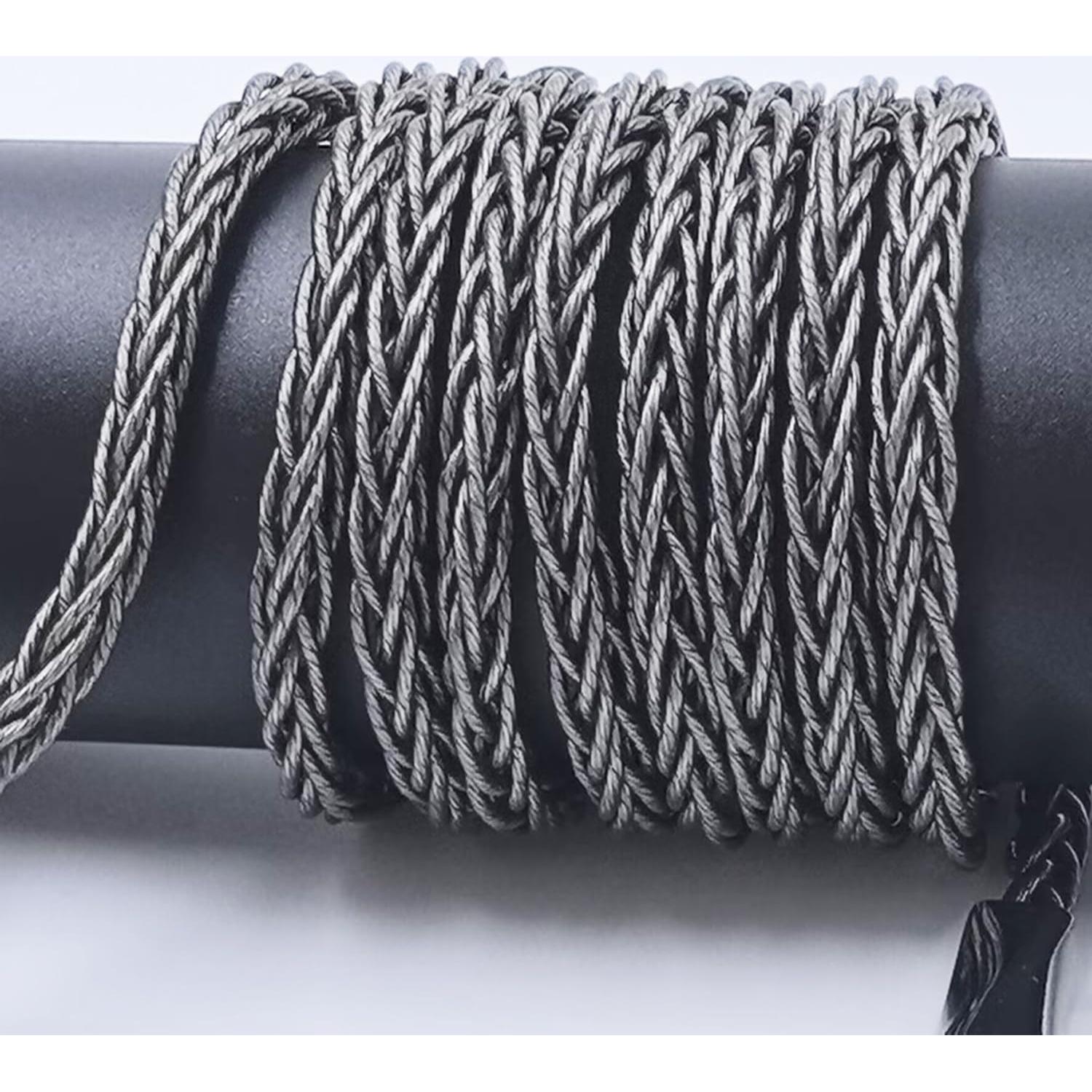 Cable de Audio FAAEAL 8N Plata Pura 1.5m 4.4mm para Audeze