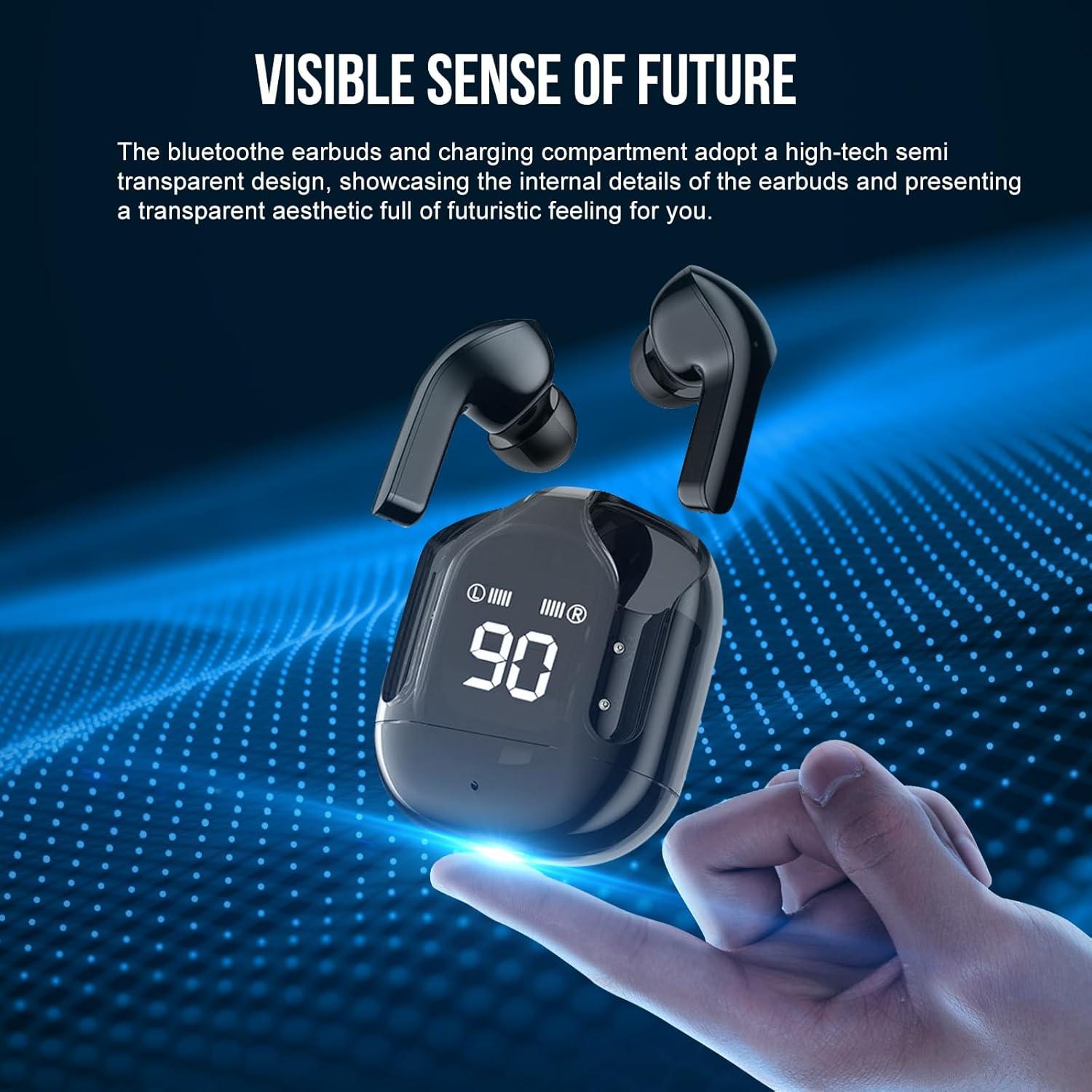 Auriculares Inalámbricos Bluetooth ZHONGDE LR05 con Reducción de Ruido