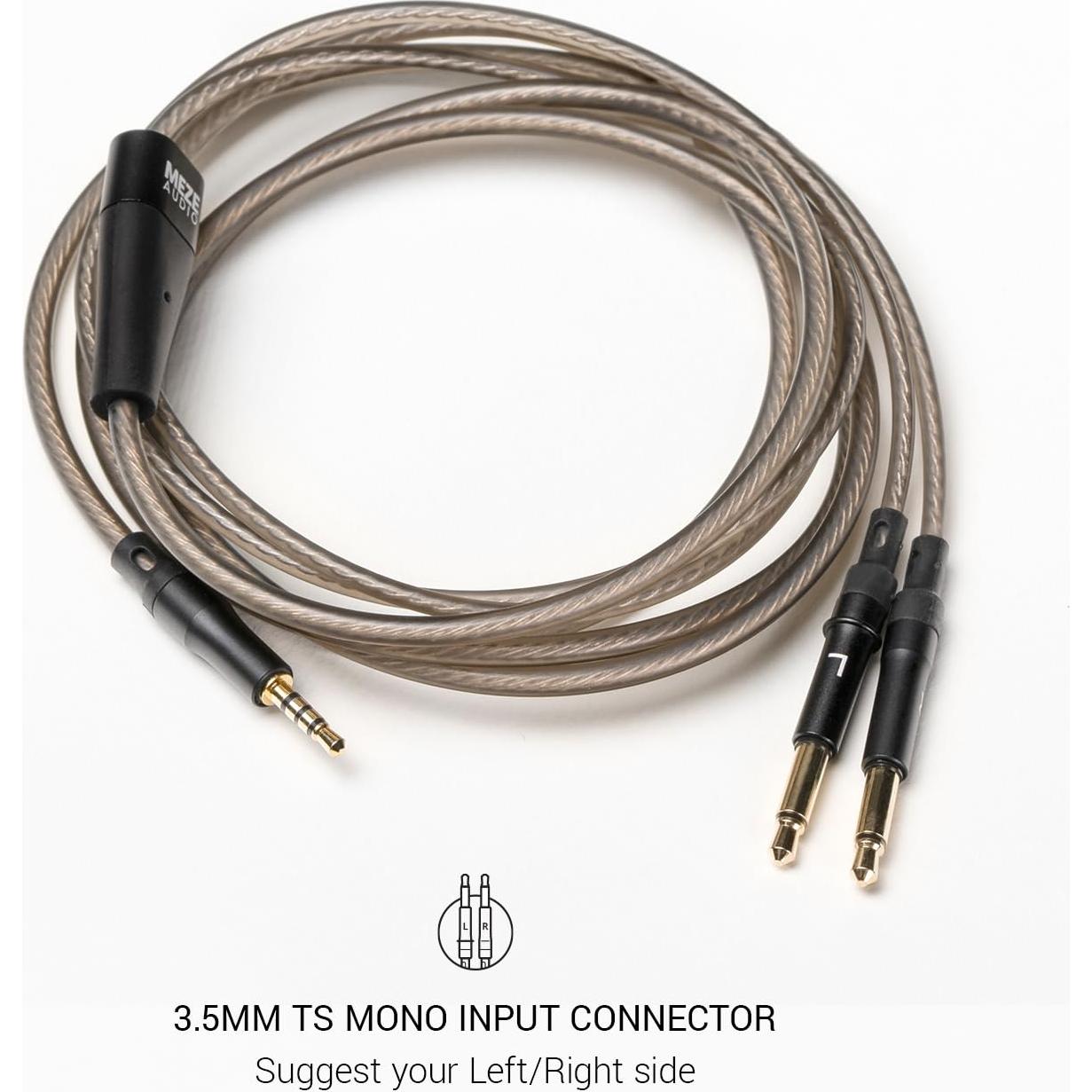 Cable Balanceado Mejorado Meze Audio 2.5mm a 3.5mm 1.5m