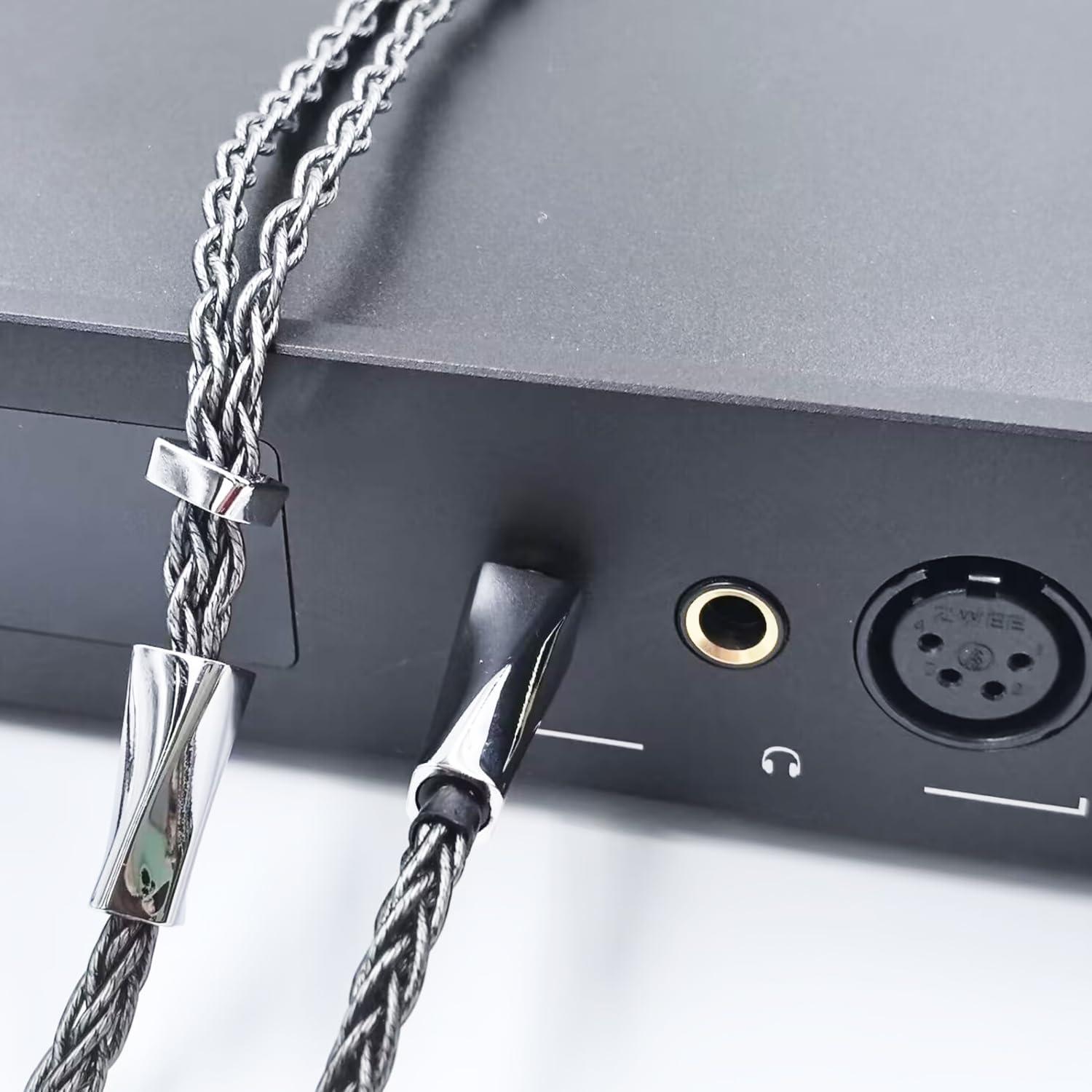 Cable de Audio Fezzlo 1.5m 3.5mm Compatible Audeze Meze