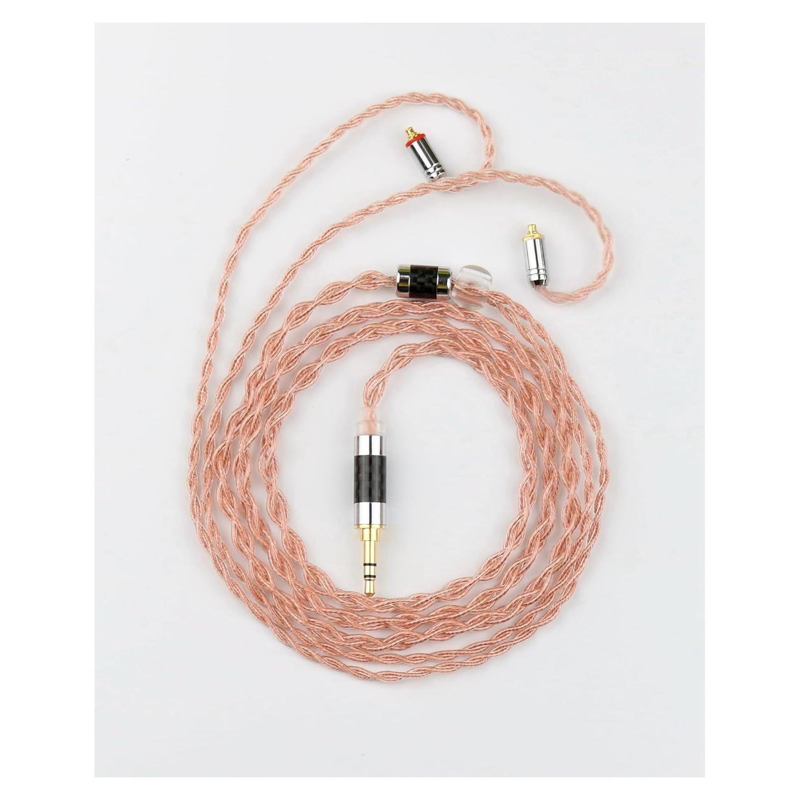 Cable de Reemplazo de Cobre Puro 4Core IEM KYUHEEO 3.5mm