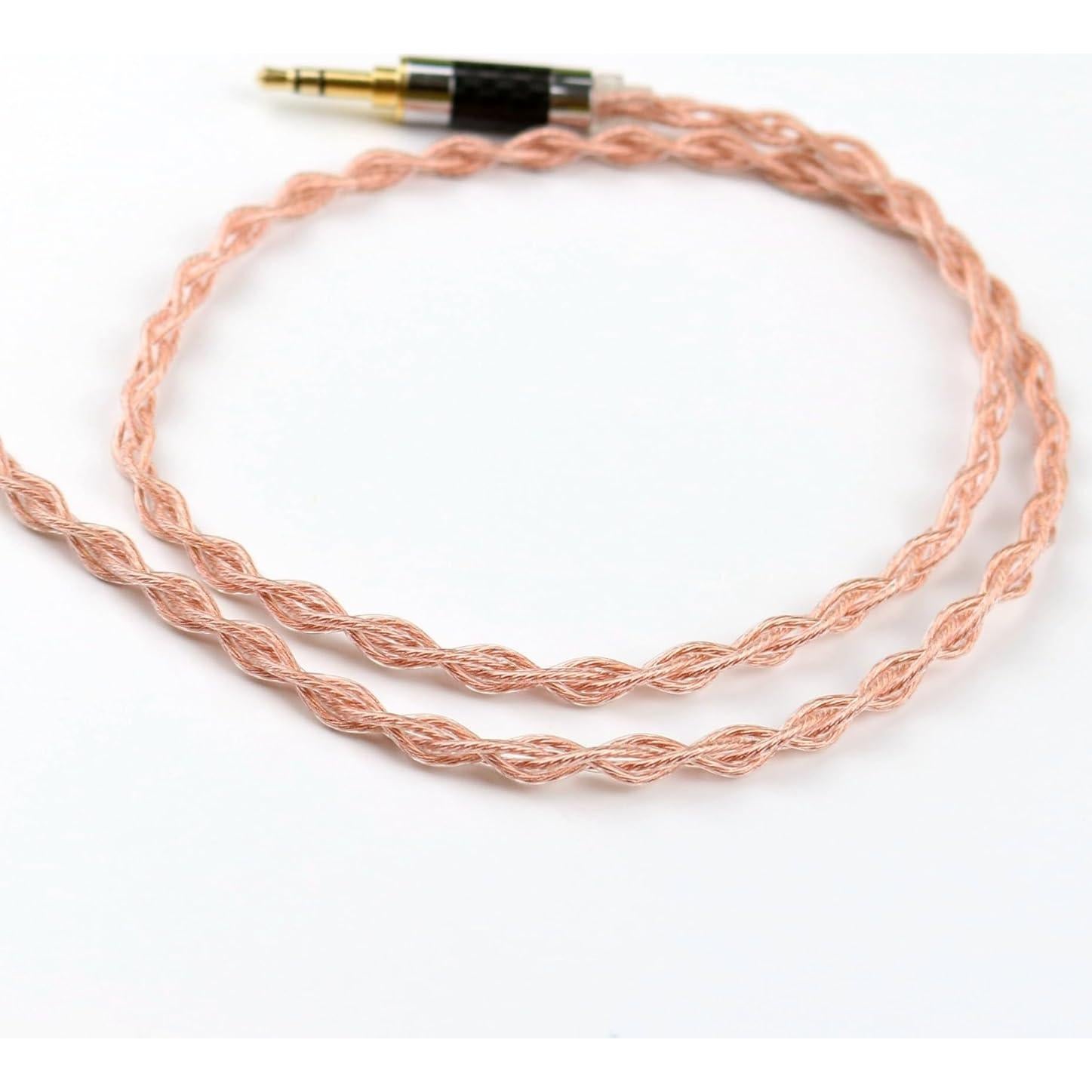 Cable de Reemplazo de Cobre Puro 4Core IEM KYUHEEO 3.5mm
