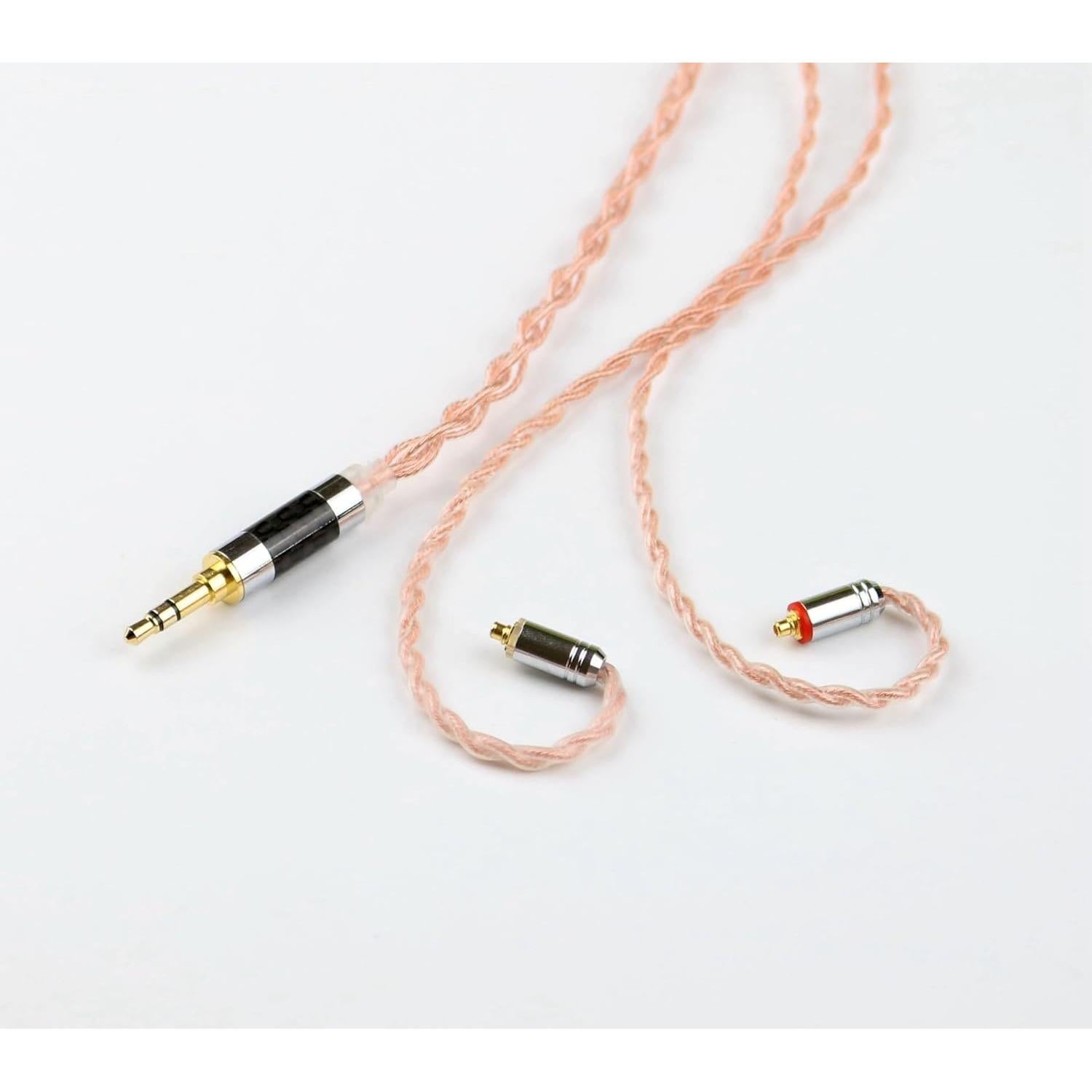 Cable de Reemplazo de Cobre Puro 4Core IEM KYUHEEO 3.5mm
