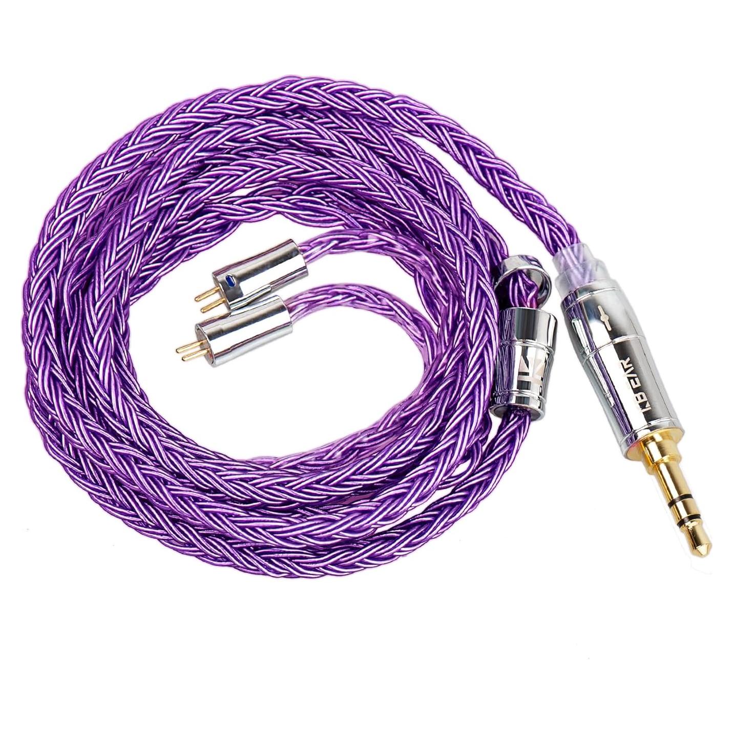 Cable IEM Keephifi ST18 2PIN 3.5mm Cobre Baquelitado Colorido