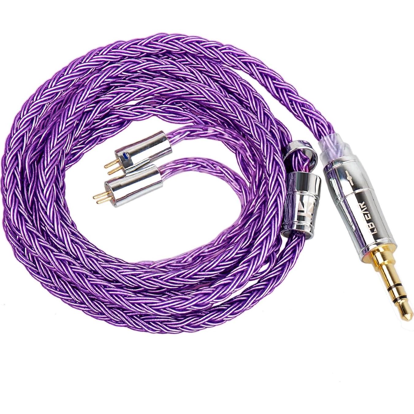 Cable IEM Keephifi ST18 2PIN 3.5mm Cobre Baquelitado Colorido