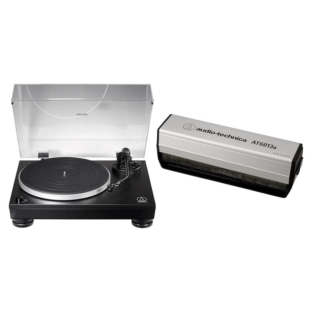 Tocadiscos Manual Audio-Technica AT-LP5X + Limpiador AT6013a