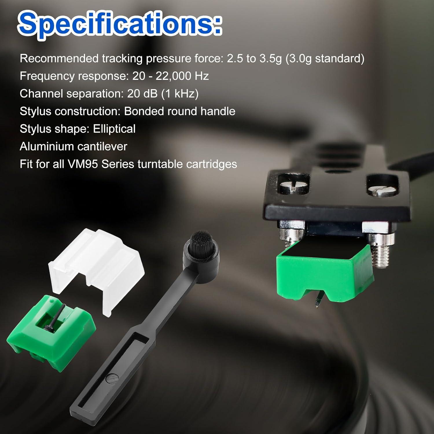 Aguja de Repuesto ATN95E para Tocadiscos Audio-Technica