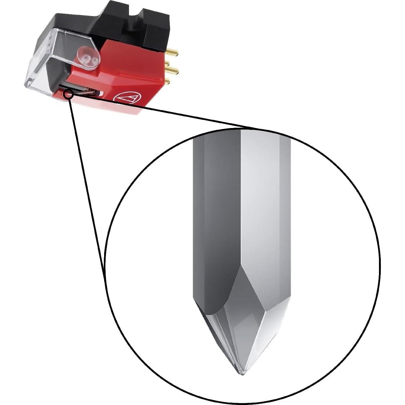 Cartucho Estéreo Audio-Technica VM540ML con Aguja Micro Line
