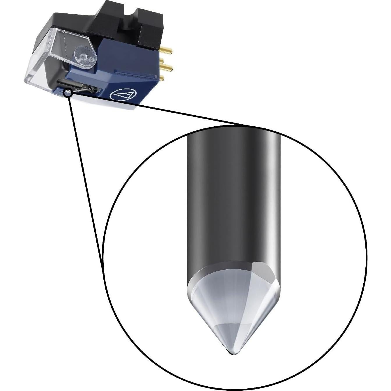 Cartucho Estéreo Audio-Technica VM520EB con Aguja Elíptica