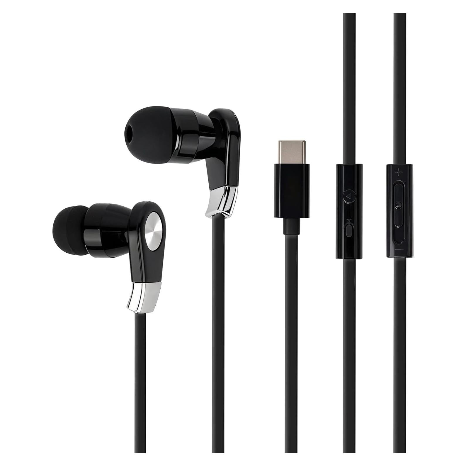 Auriculares USB C LANDIBO GXMK0-00 con micrófono y control