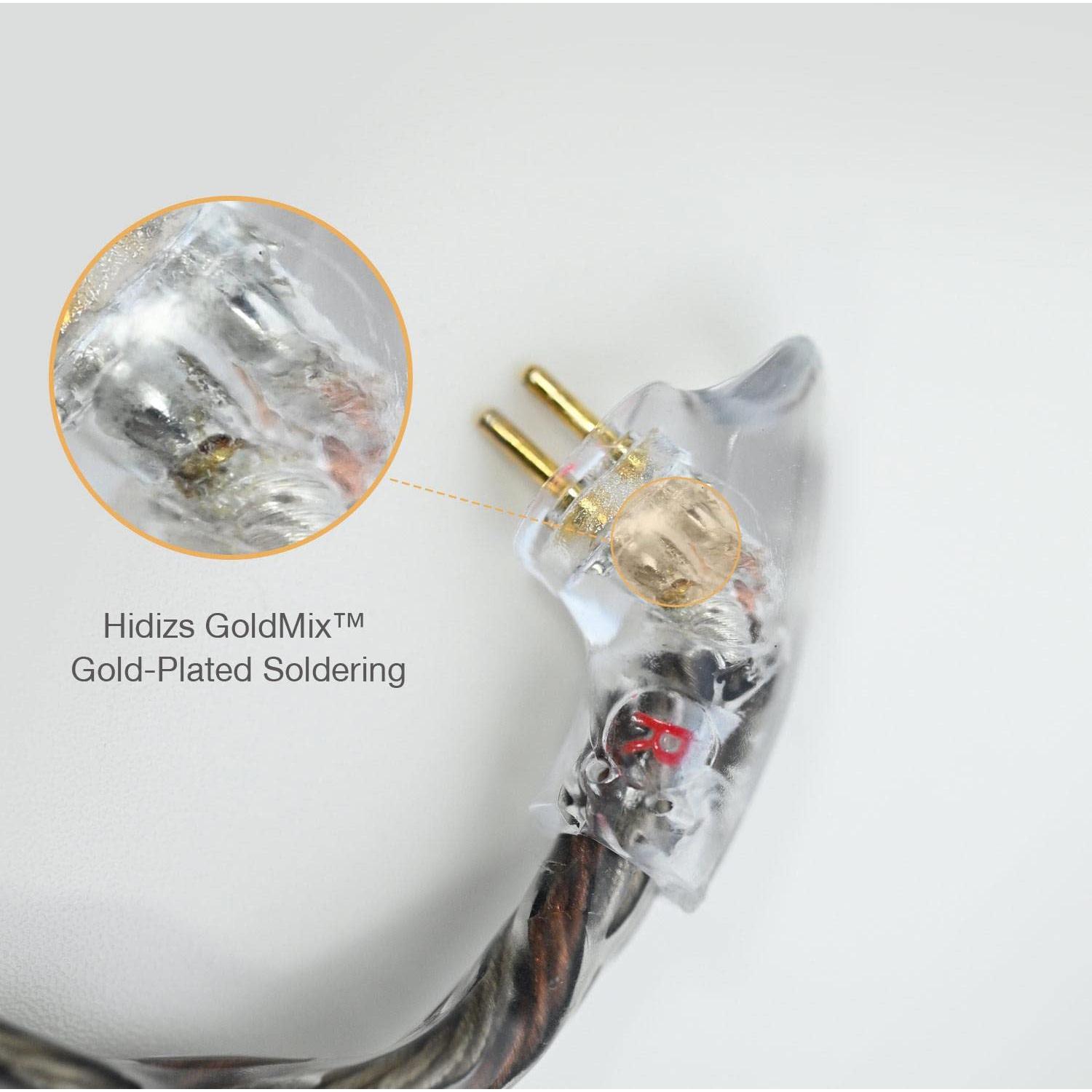 Cable de actualización de audio Hidizs MS5-4.4-RC 2 pines 0.78mm