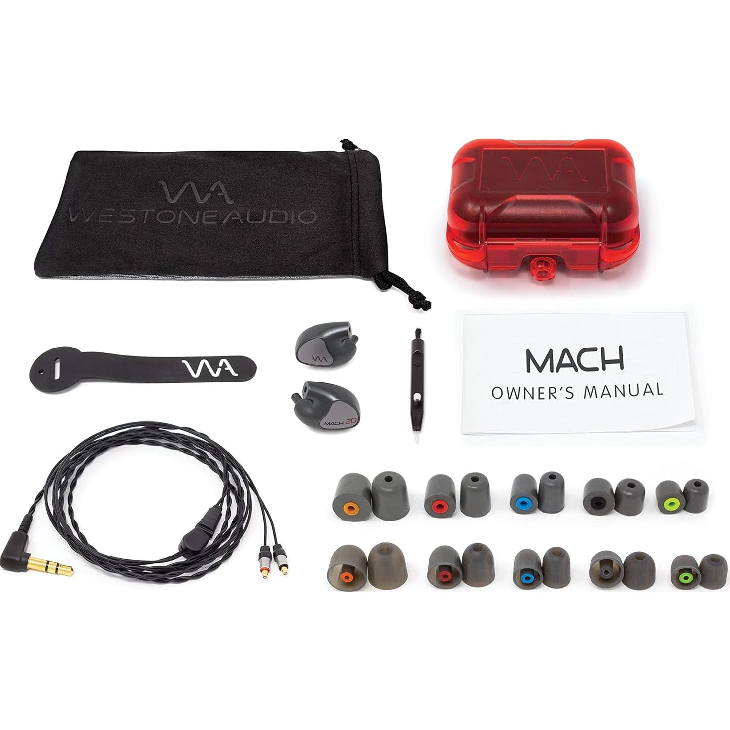 Auriculares In-Ear Westone Audio MACH 20 con Cable Linum BAX