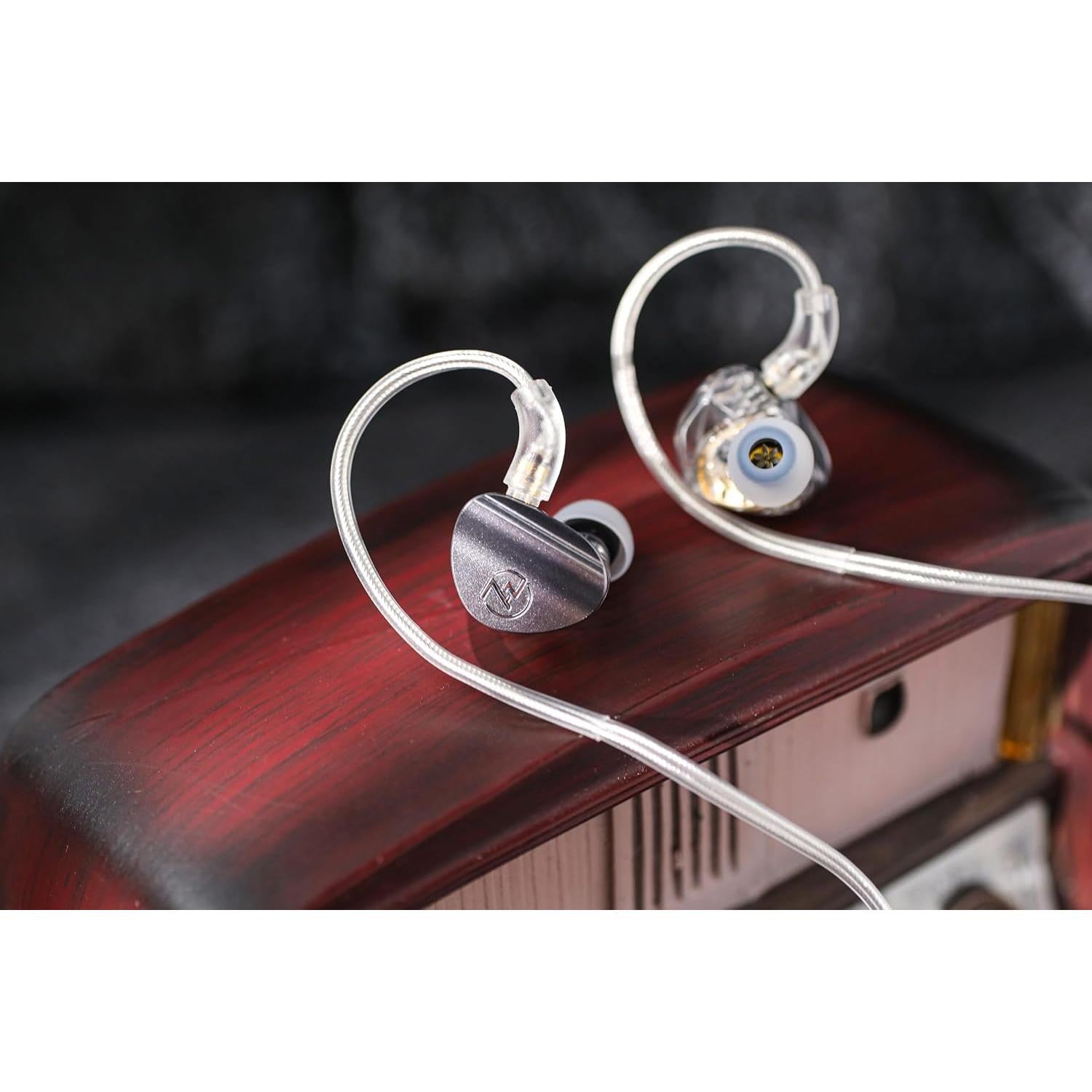 Auriculares In Ear 7HZ SONUS HiFi 1DD+1BA Gris 4.4mm