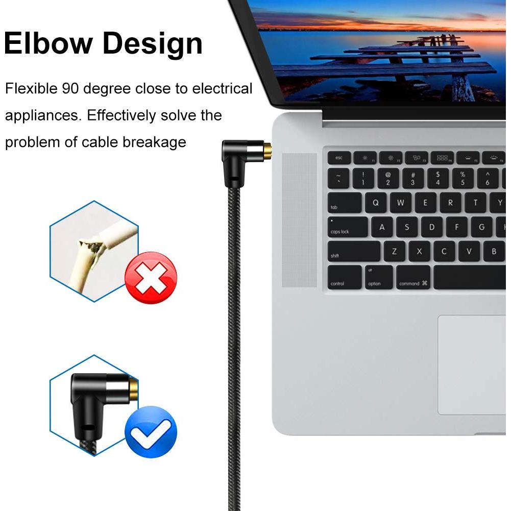 Cable de audio estéreo 3.5mm macho a hembra Yeung Qee 0.3m