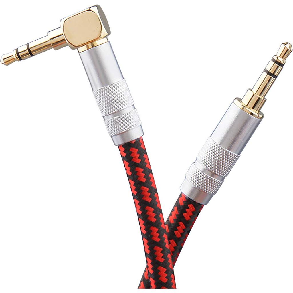 Cable Aux 3.5mm 0.75m Primeda Trenzado Audio Estéreo