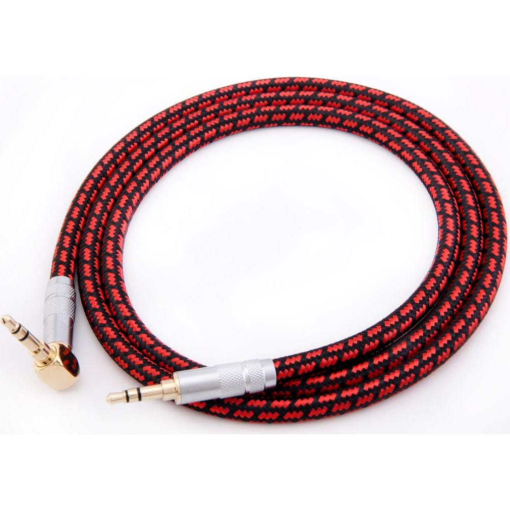 Cable Aux 3.5mm 0.75m Primeda Trenzado Audio Estéreo