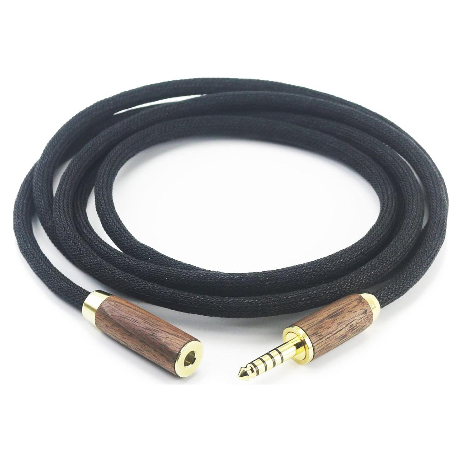 Cable Adaptador Audio Balanceado 4.4mm NewFantasia 1.5m Plata