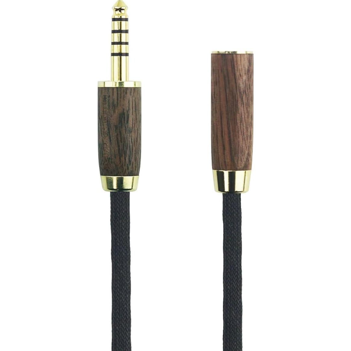 Cable Adaptador Audio Balanceado 4.4mm NewFantasia 1.5m Plata