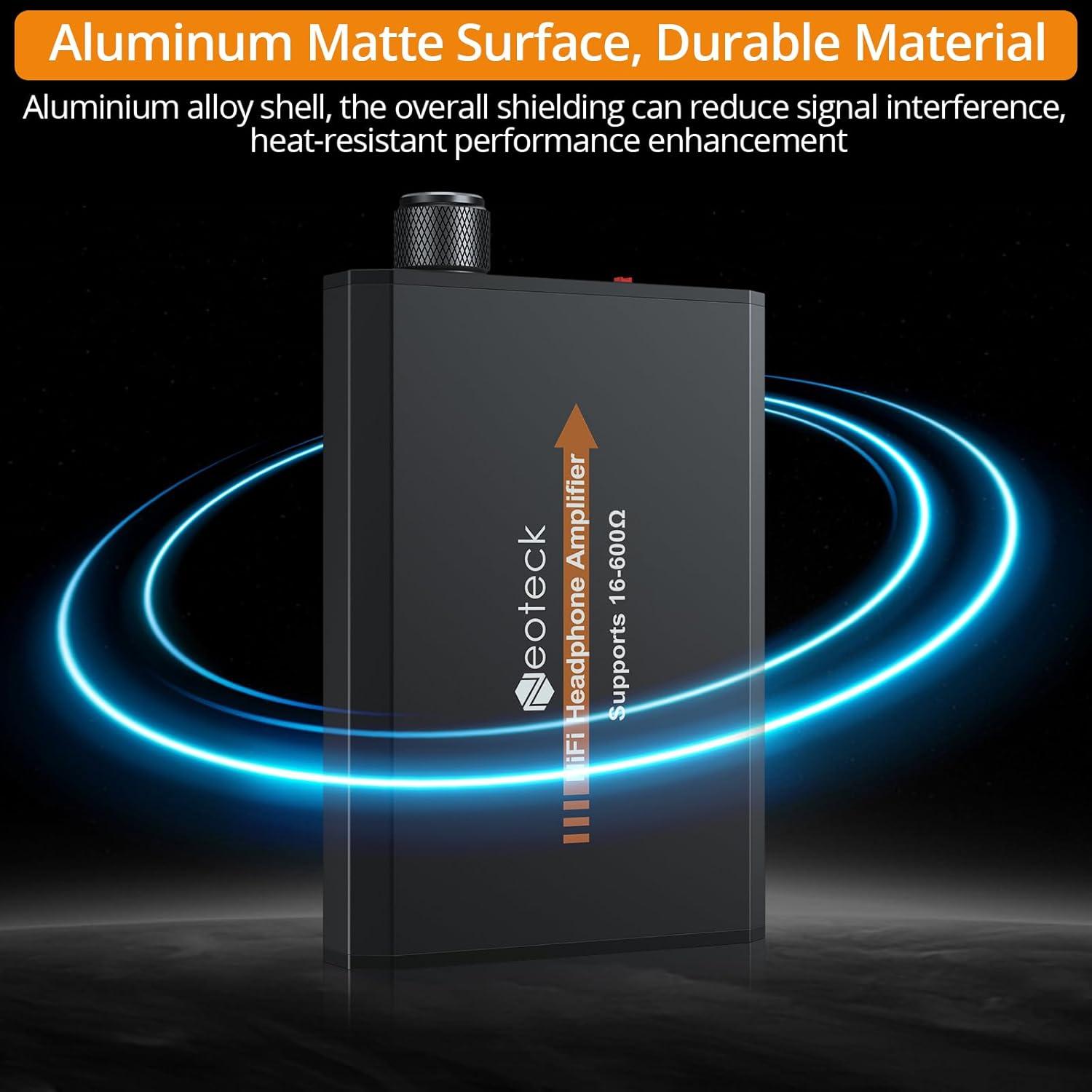 Amplificador de Auriculares Neoteck NTK273 16-600 Ohm Portátil