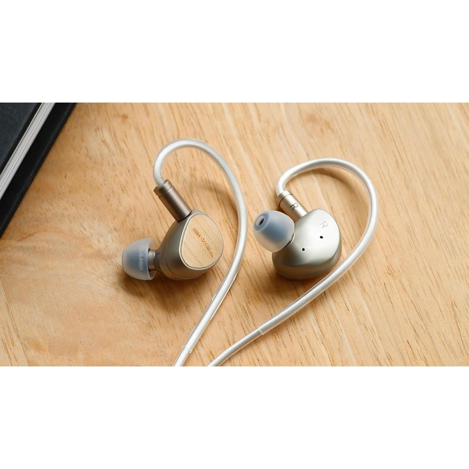 Auriculares SIVGA QUE 10mm Dinámicos de Berilio con Cable Desmontable