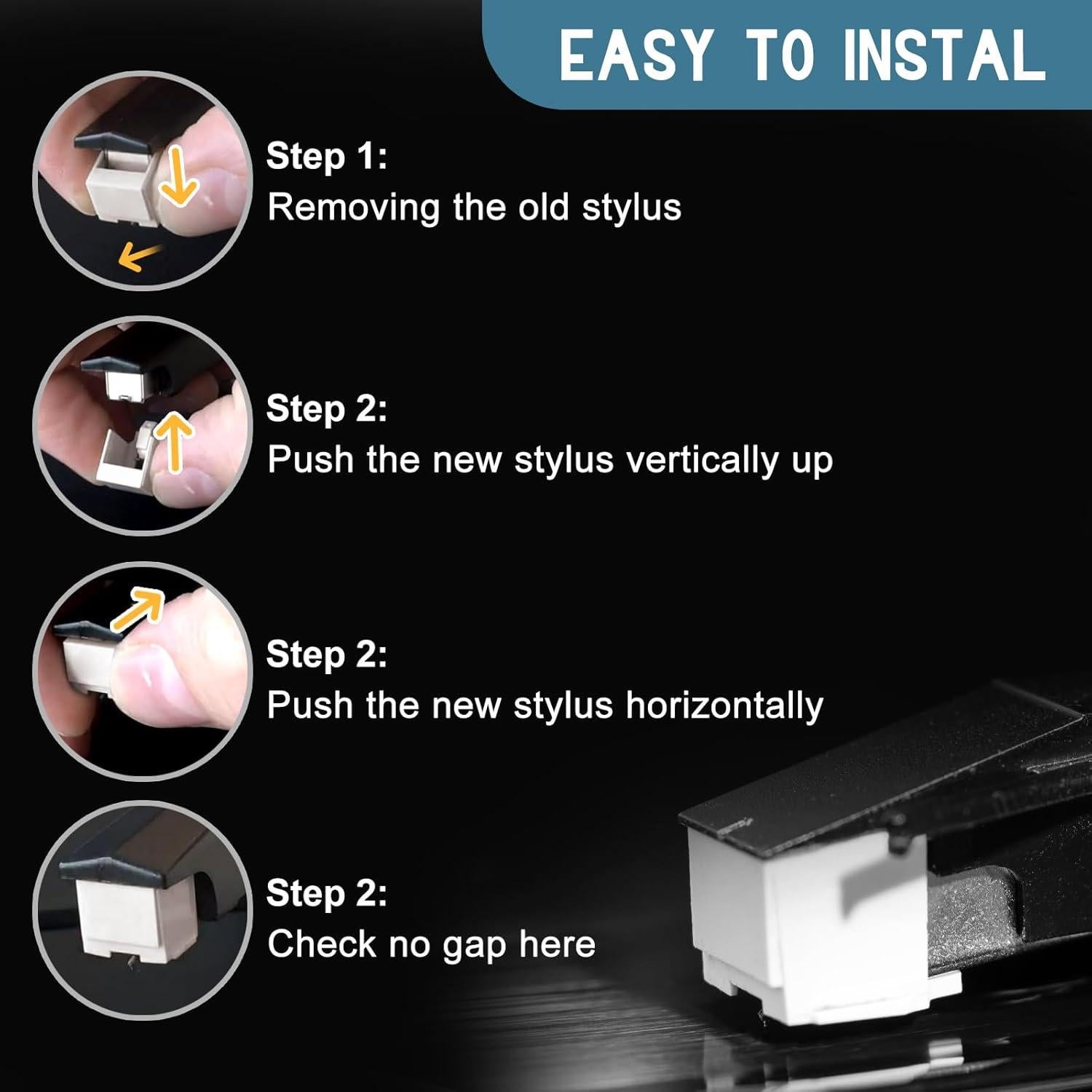 Aguja de Reemplazo ATN3600L Audio-Technica + 2 Cepillos