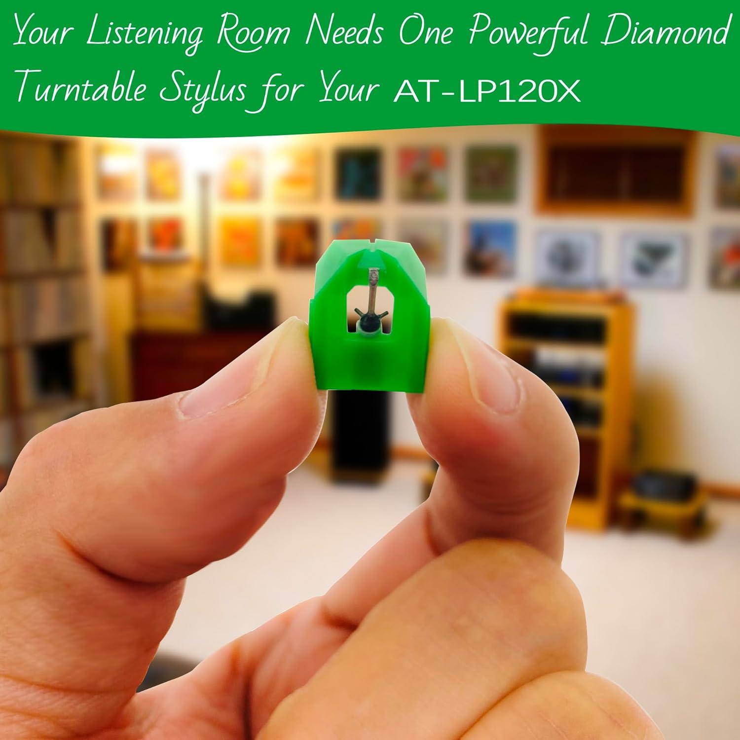 Aguja de Reemplazo AT-VMN95E para Tornamesa Audio-Technica