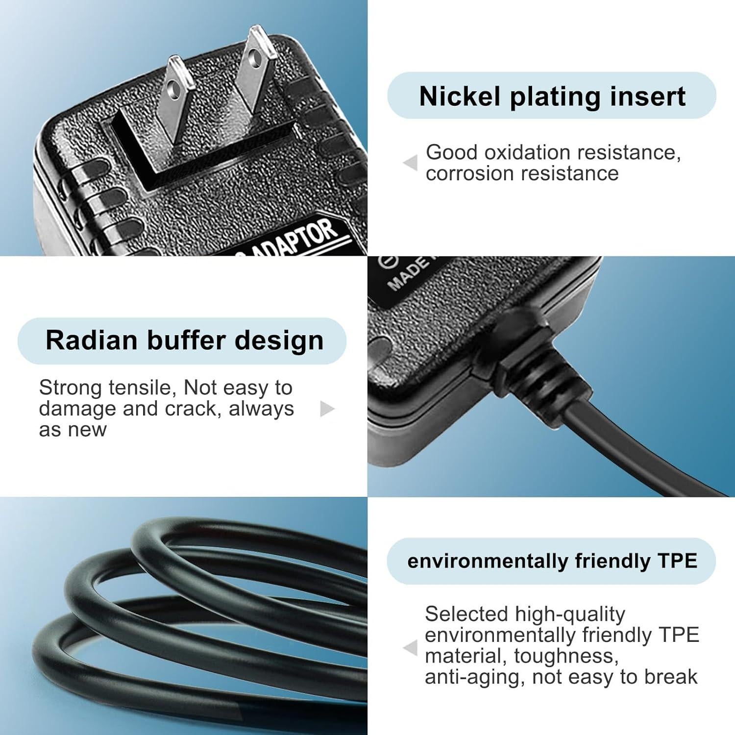 Cargador 12V 2A Audio Technica AT-LP60X AT-LP120XUSB