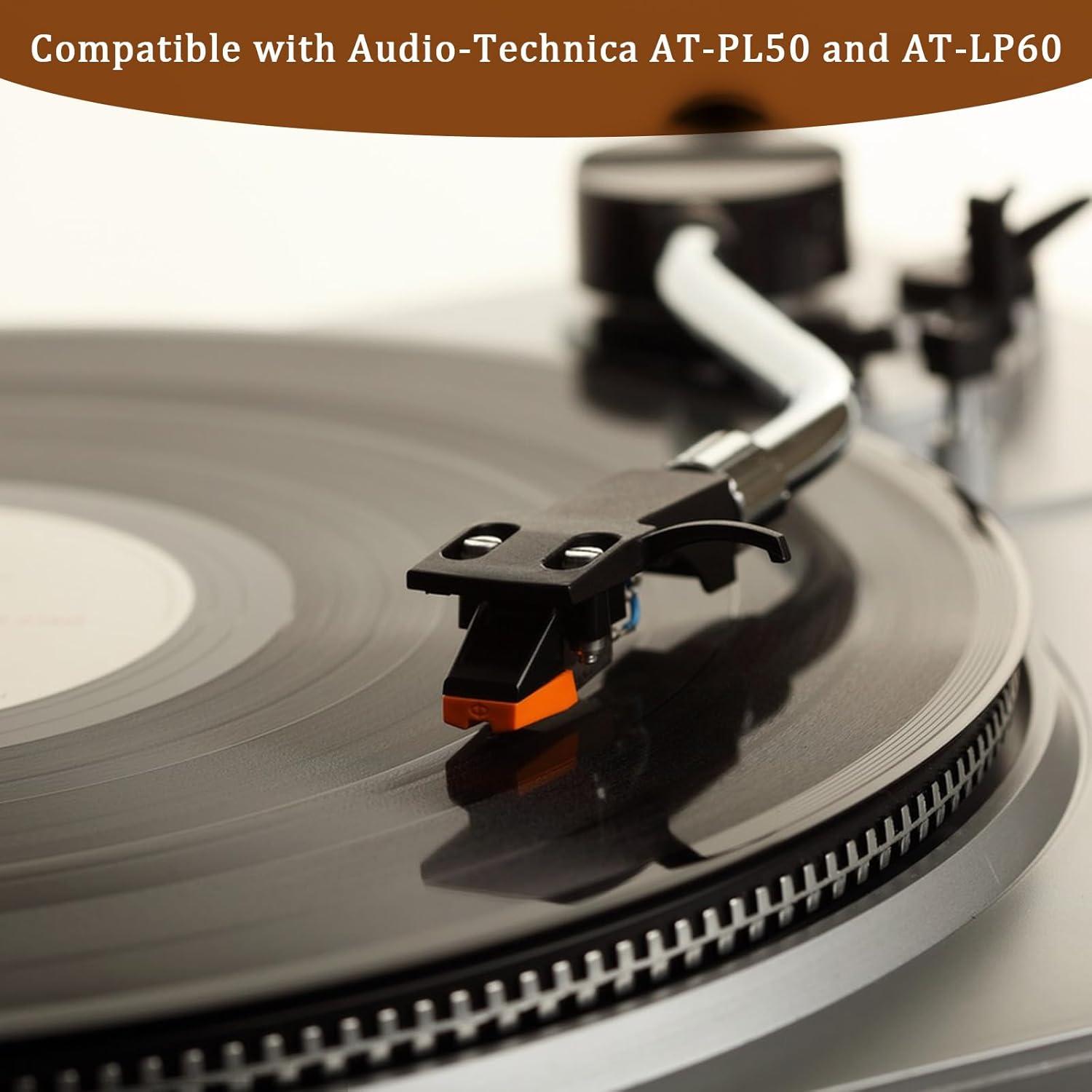 Correa de tocadiscos de goma Prasacco para Audio-Technica AT-LP60