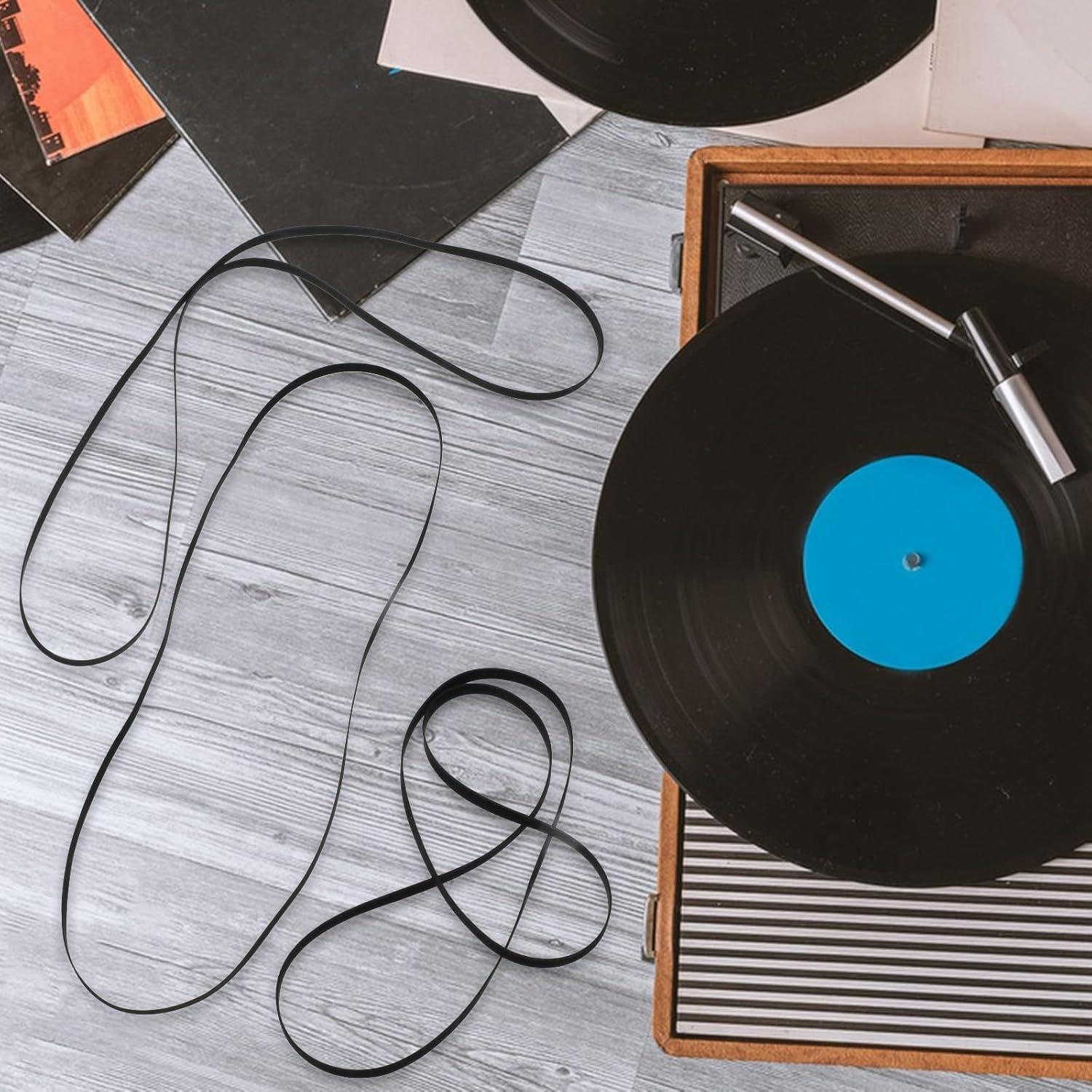 Correa de tocadiscos de goma Prasacco para Audio-Technica AT-LP60