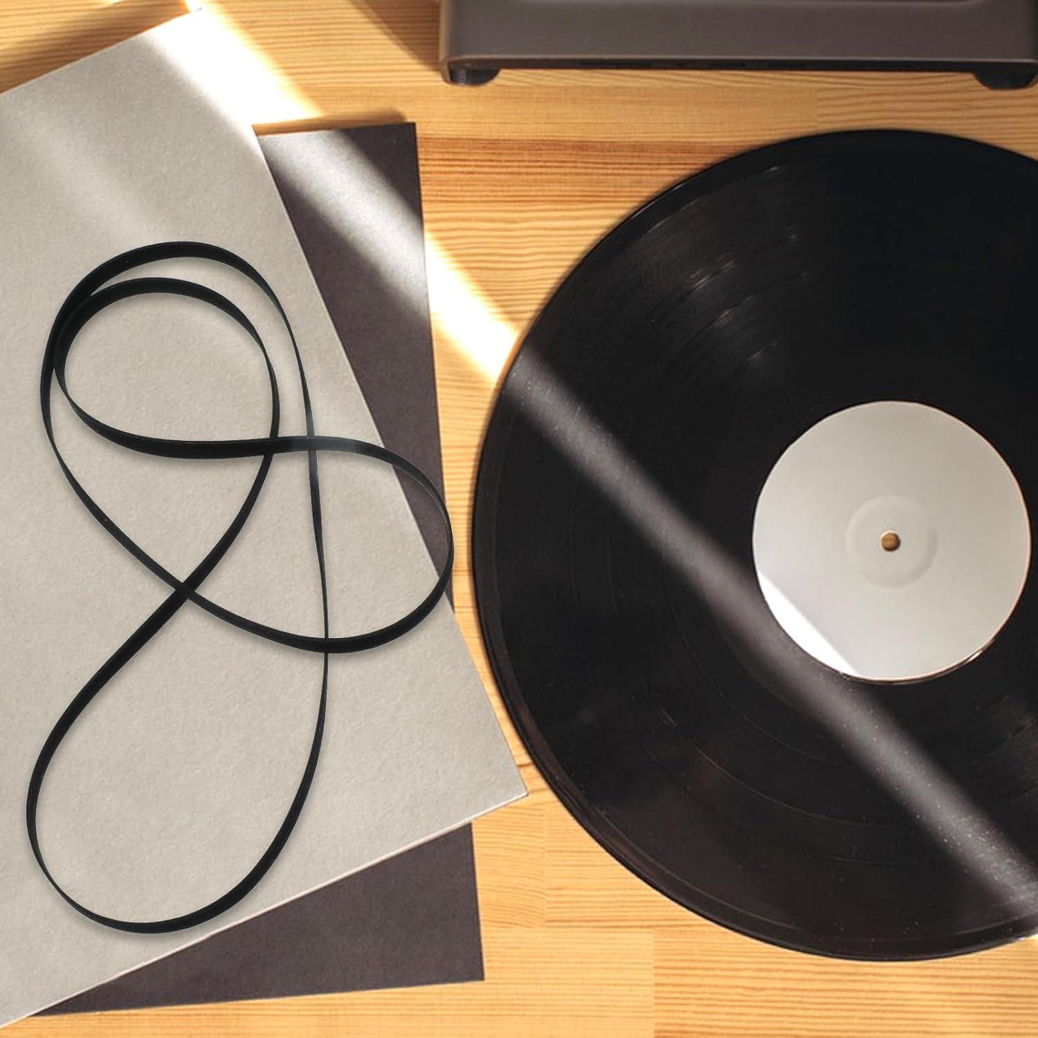 Correa de tocadiscos de goma Prasacco para Audio-Technica AT-LP60