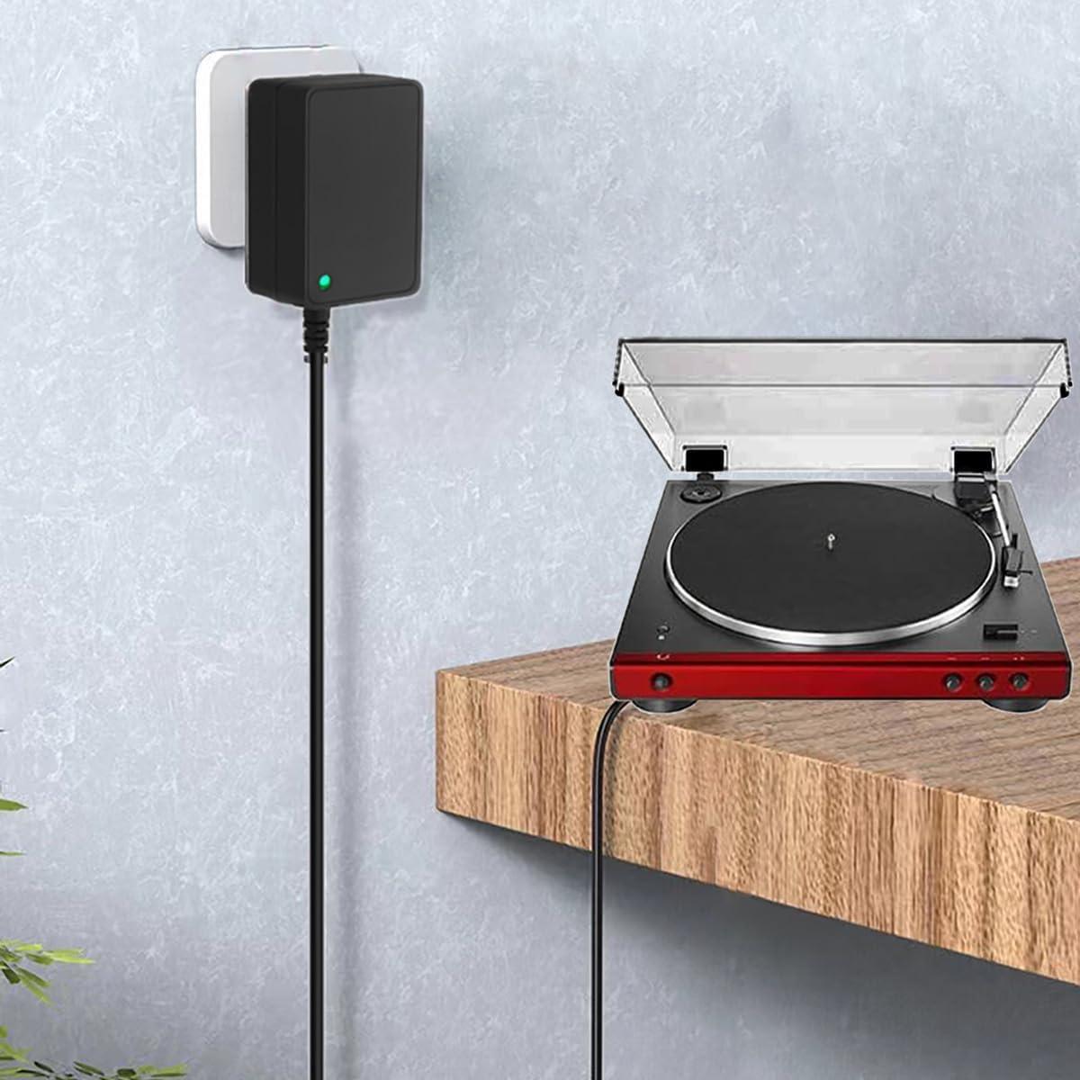 Adaptador de corriente 12V PUIMIT para Audio Technica AT-LP60X