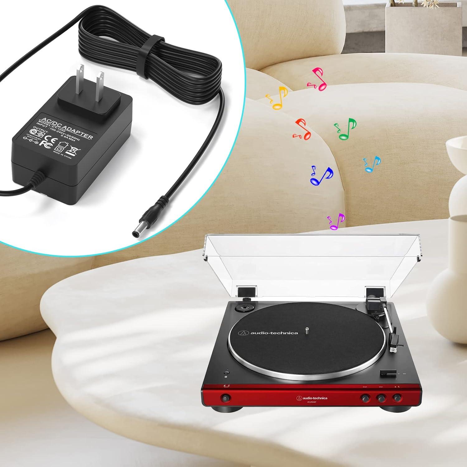 Adaptador de Corriente 12V para Reproductores Audio-Technica