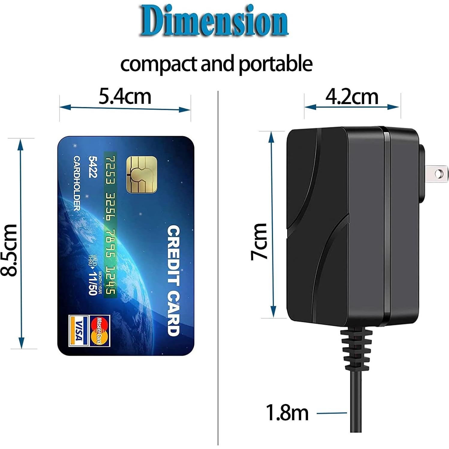 Adaptador de Corriente 12V para Reproductores Audio-Technica