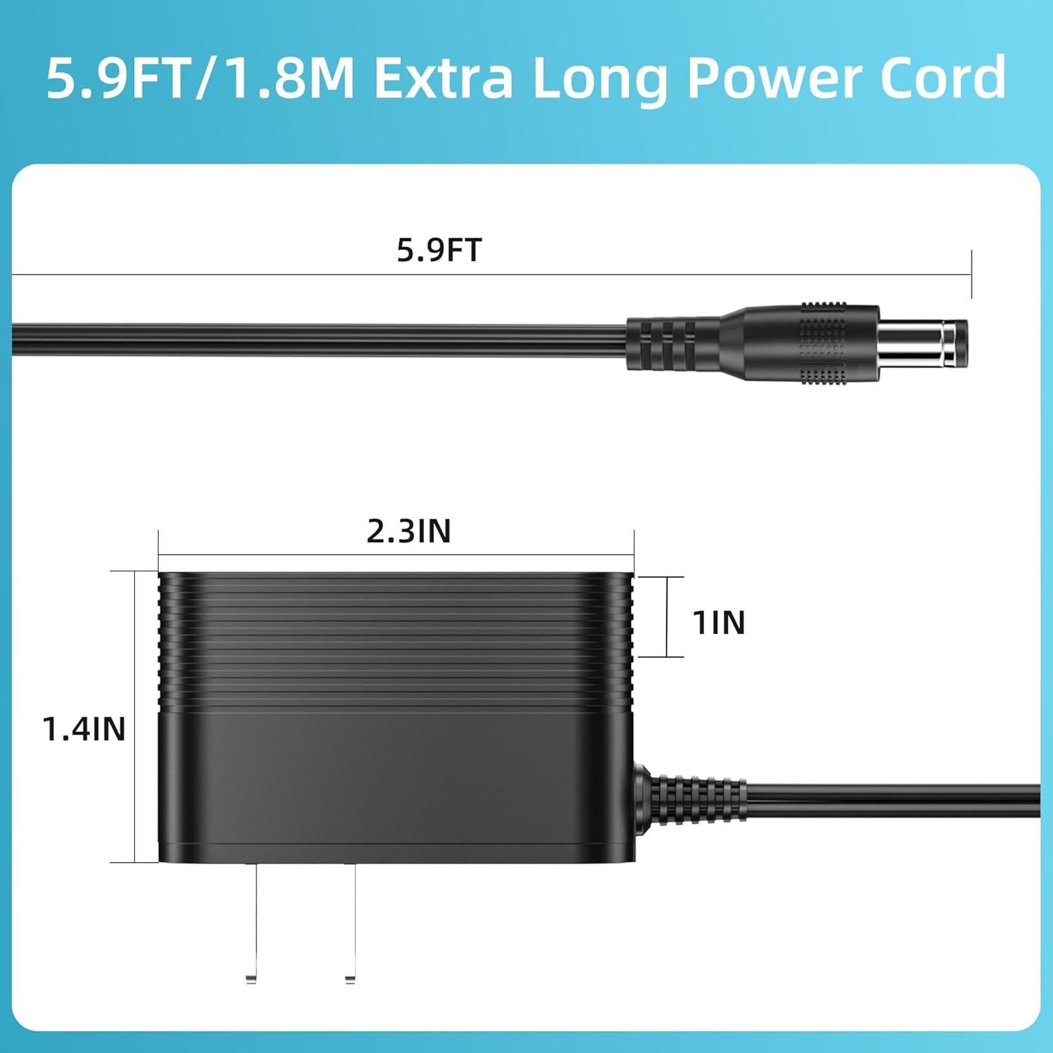 Cargador 12V Audio Technica AT-LP60X AT-LP120XUSB - 1.8m