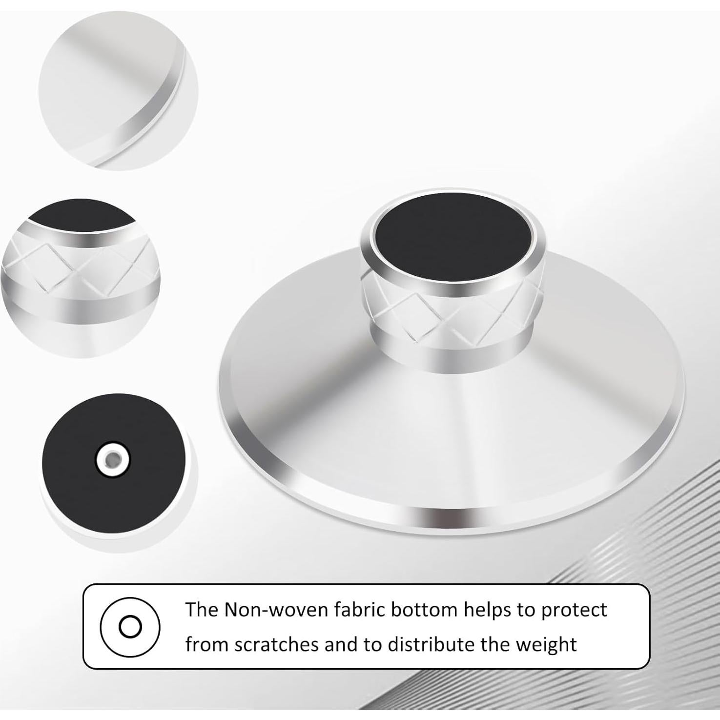 Estabilizador de Disco de Vinilo Preffair LP113S 113g Aluminio