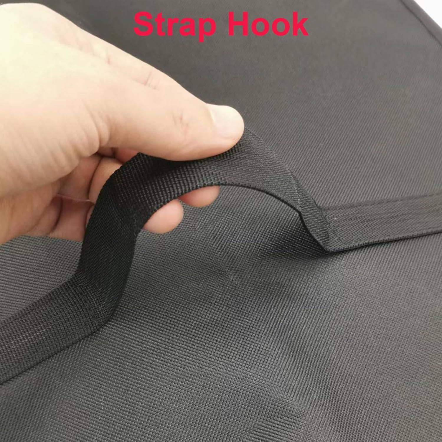 Cubierta de Polvo para Tocadiscos SHTCSZBA 48x40cm Negra