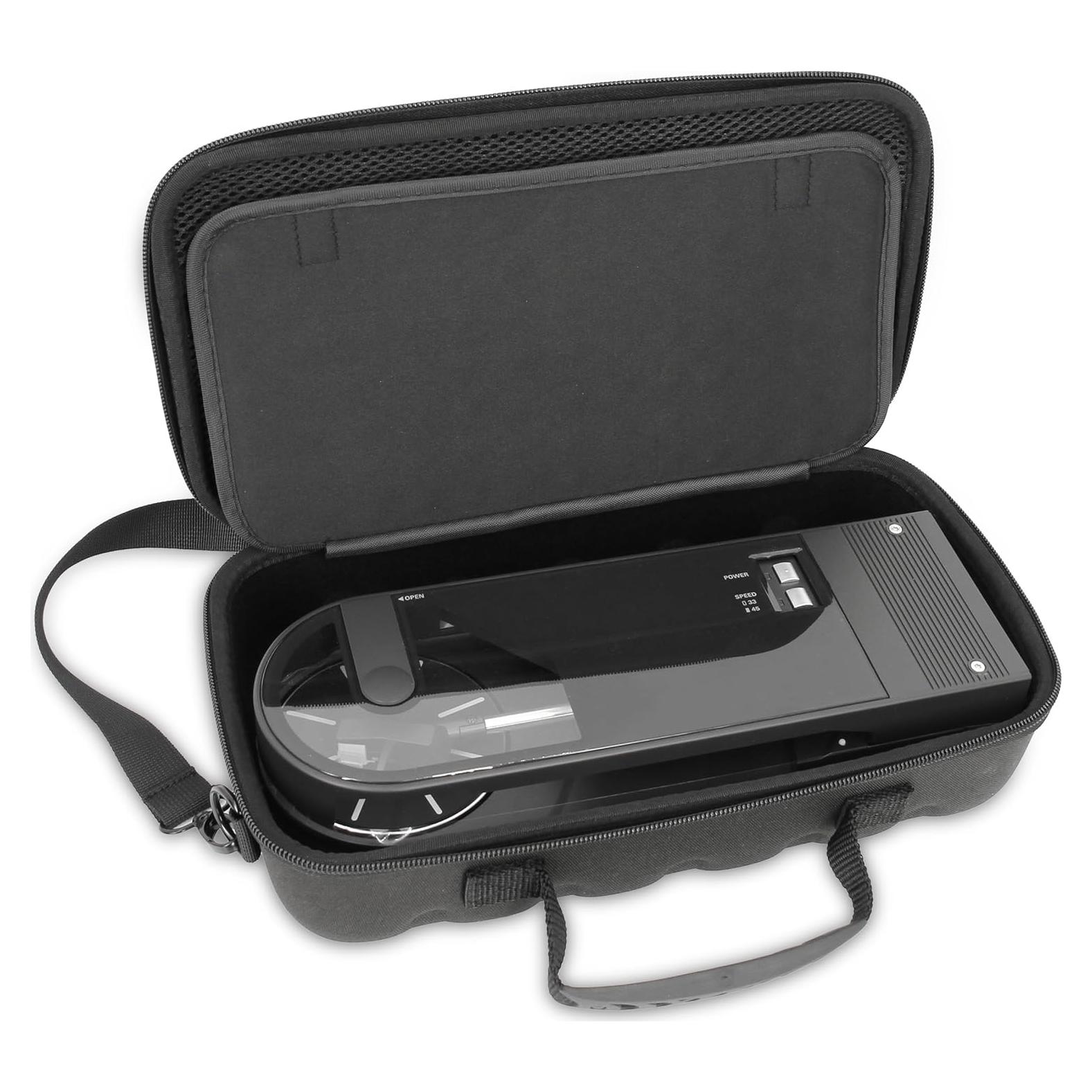 Funda de Viaje CASEMATIX para Tocadiscos Portátil Audio-technica AT-SB727