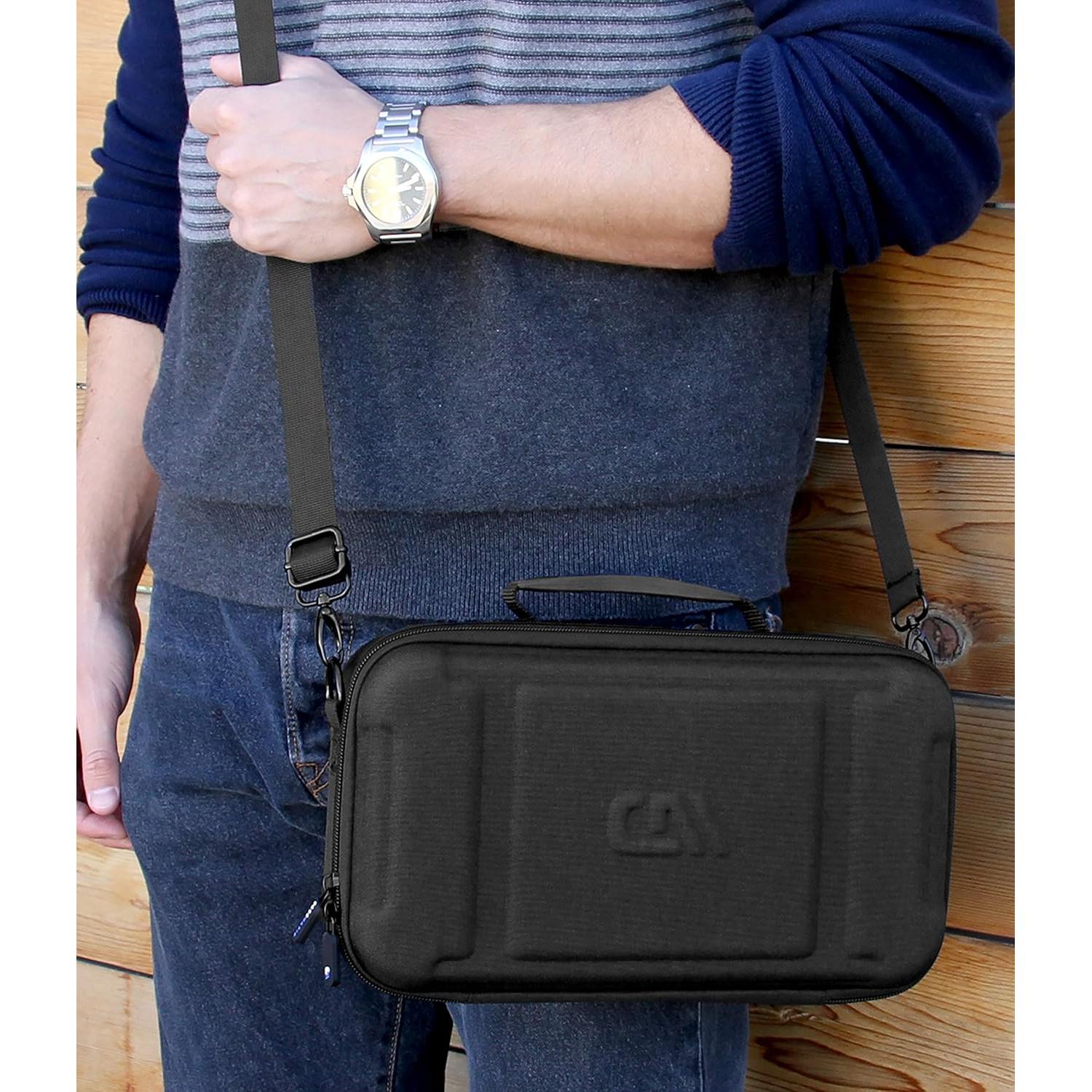 Funda de Viaje CASEMATIX para Tocadiscos Portátil Audio-technica AT-SB727