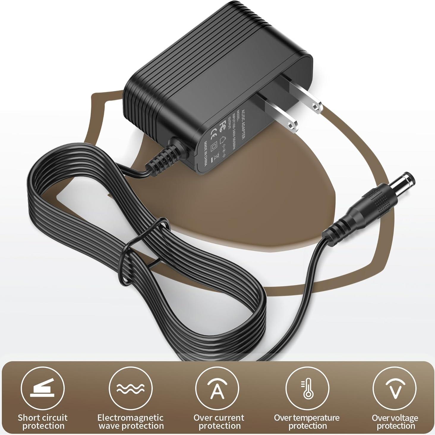 Cable de Alimentación 12V para Tocadiscos Audio Technica