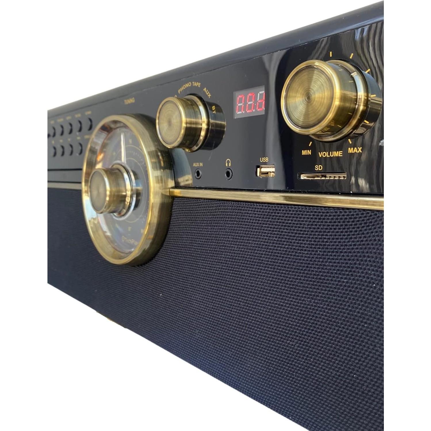 Sistema Estéreo Completo TechPlay Cyclops 8 en 1 Bluetooth Expresso