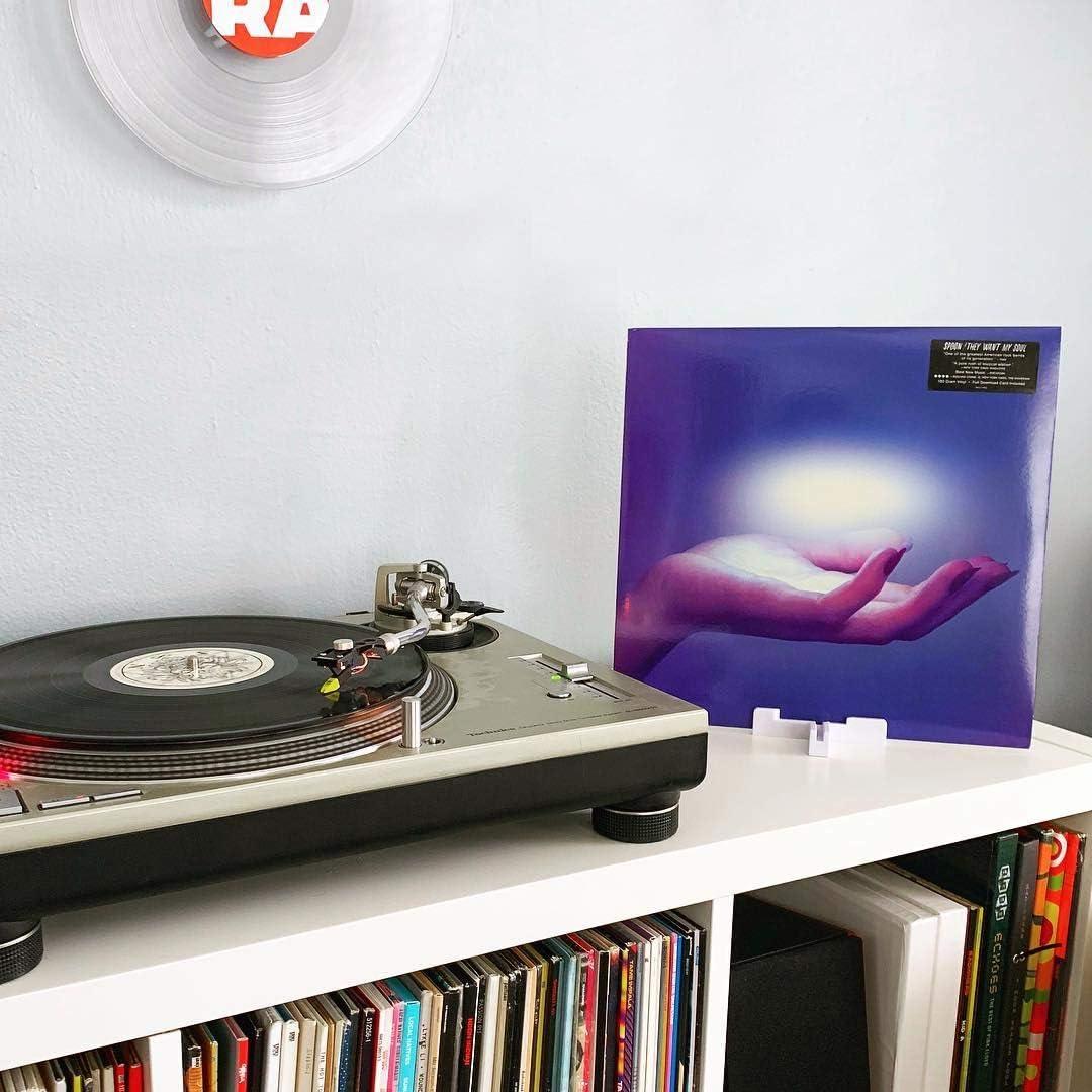 Exhibidor de Discos de Vinilo Record Props - Soporte de Mesa y Pared