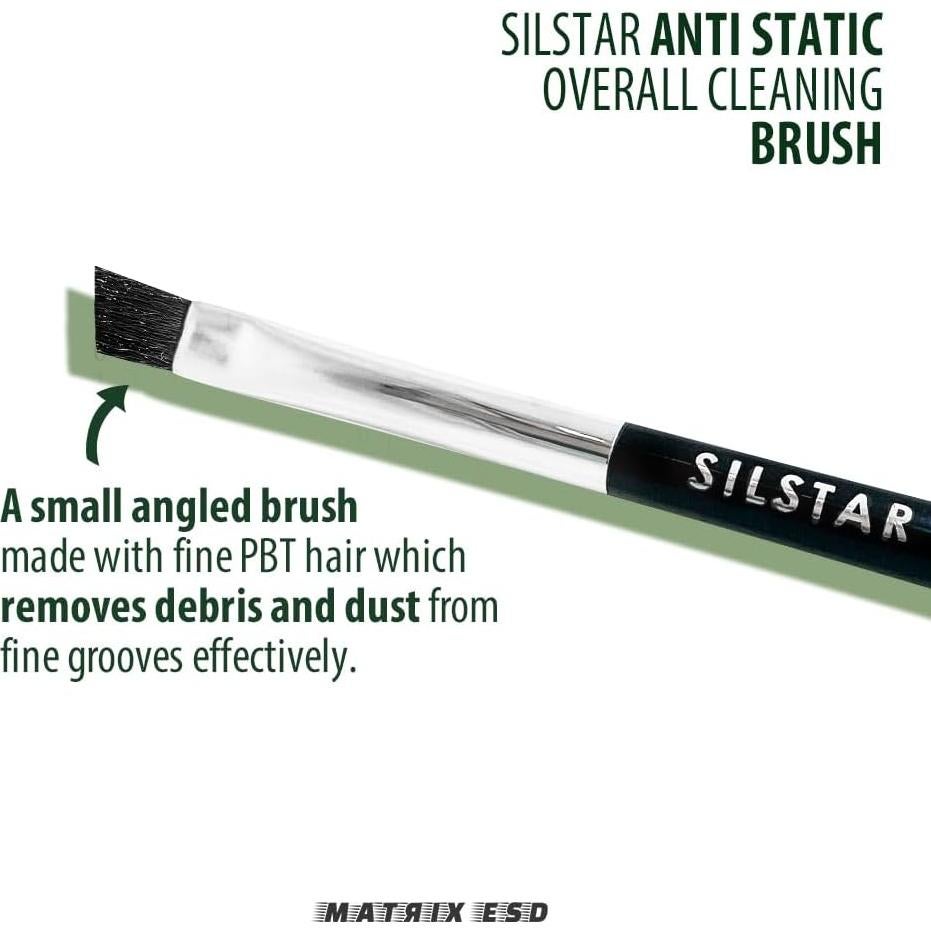 Cepillo Antiestático ESD-201-B Matrix para Limpieza de Audio